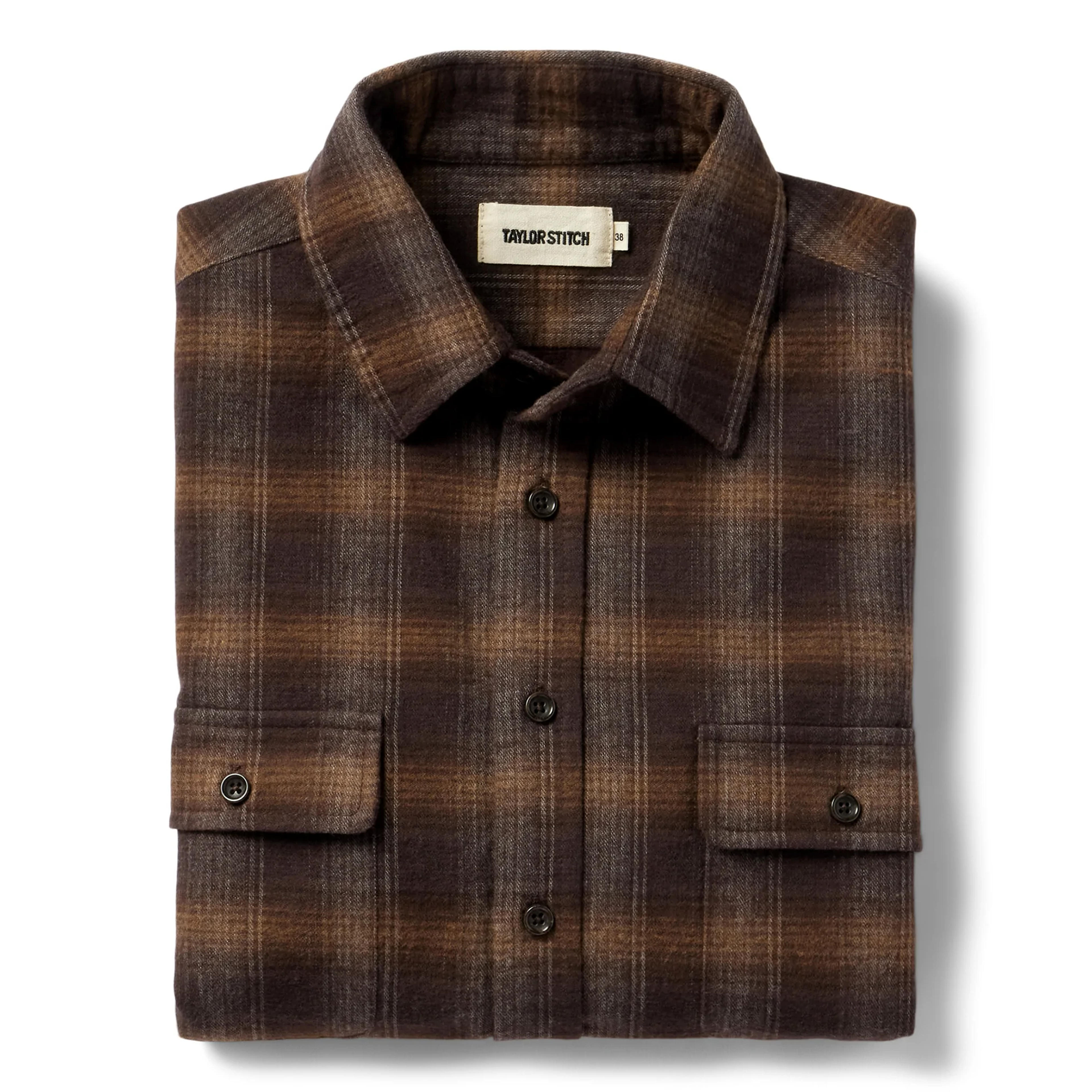 The Yosemite Shirt in Timber Shadow Plaid - 40 - M