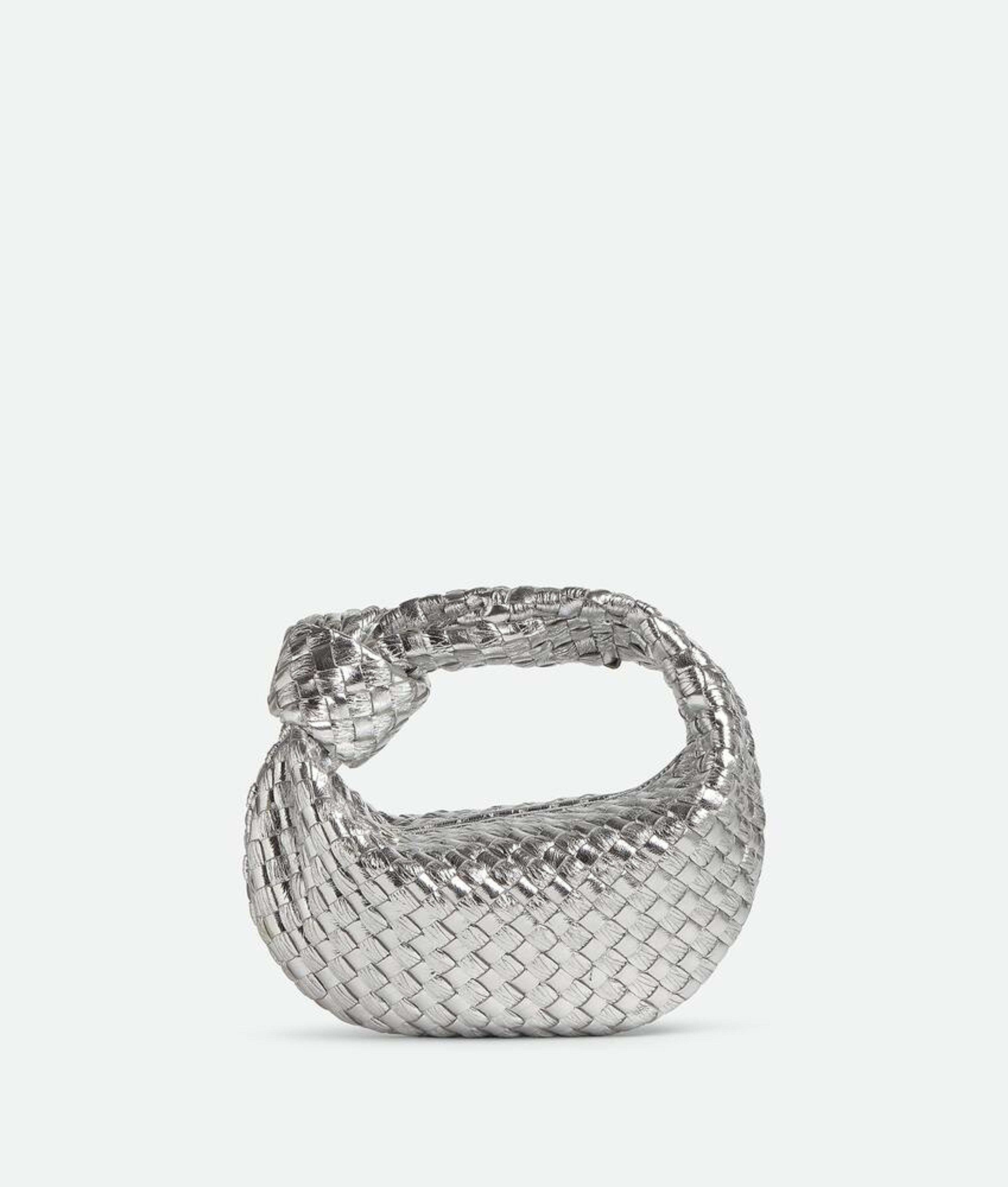 Bottega Veneta® Mini Jodie in Silver. Shop online now.