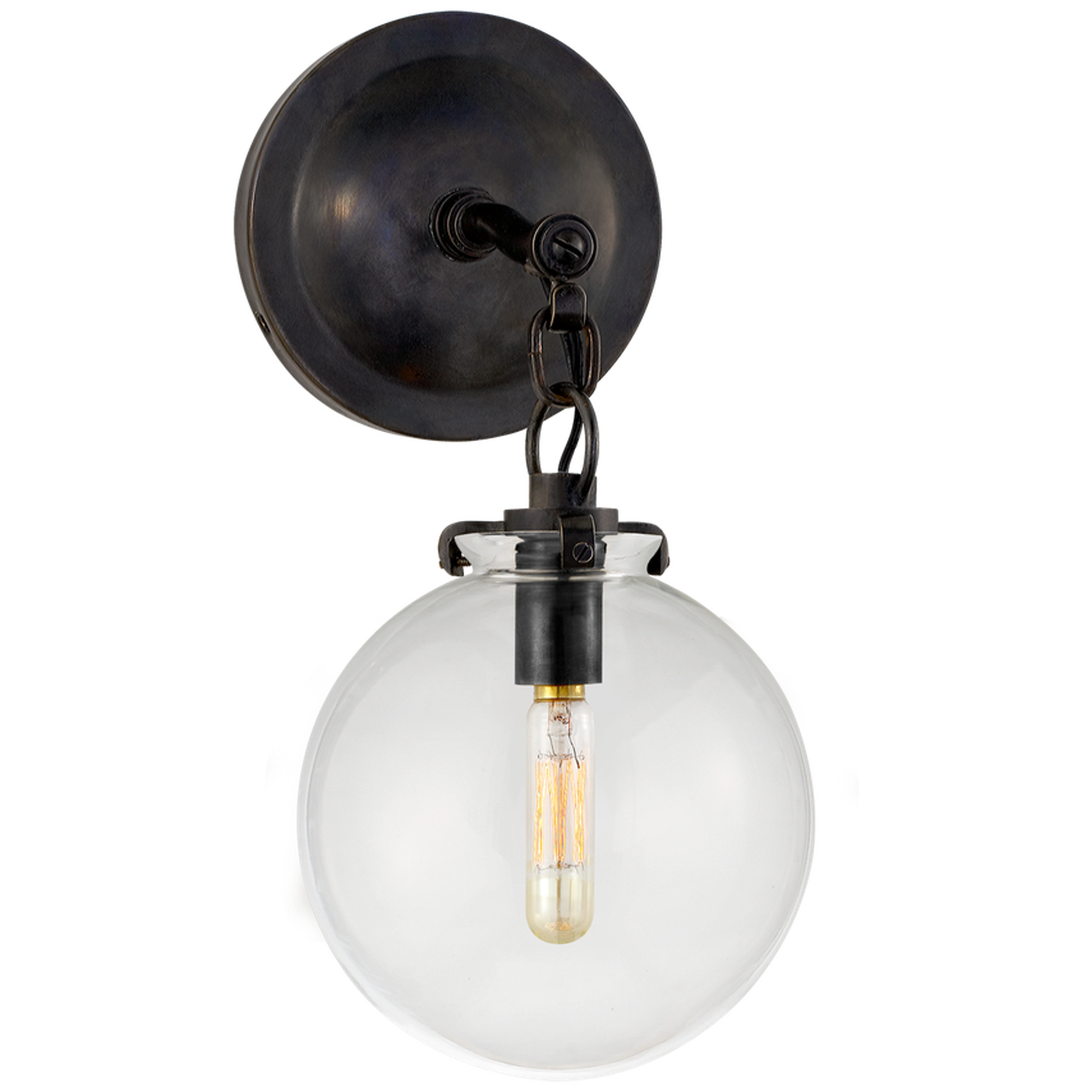 Katie Small Globe Sconce - TOB22254 | Visual Comfort