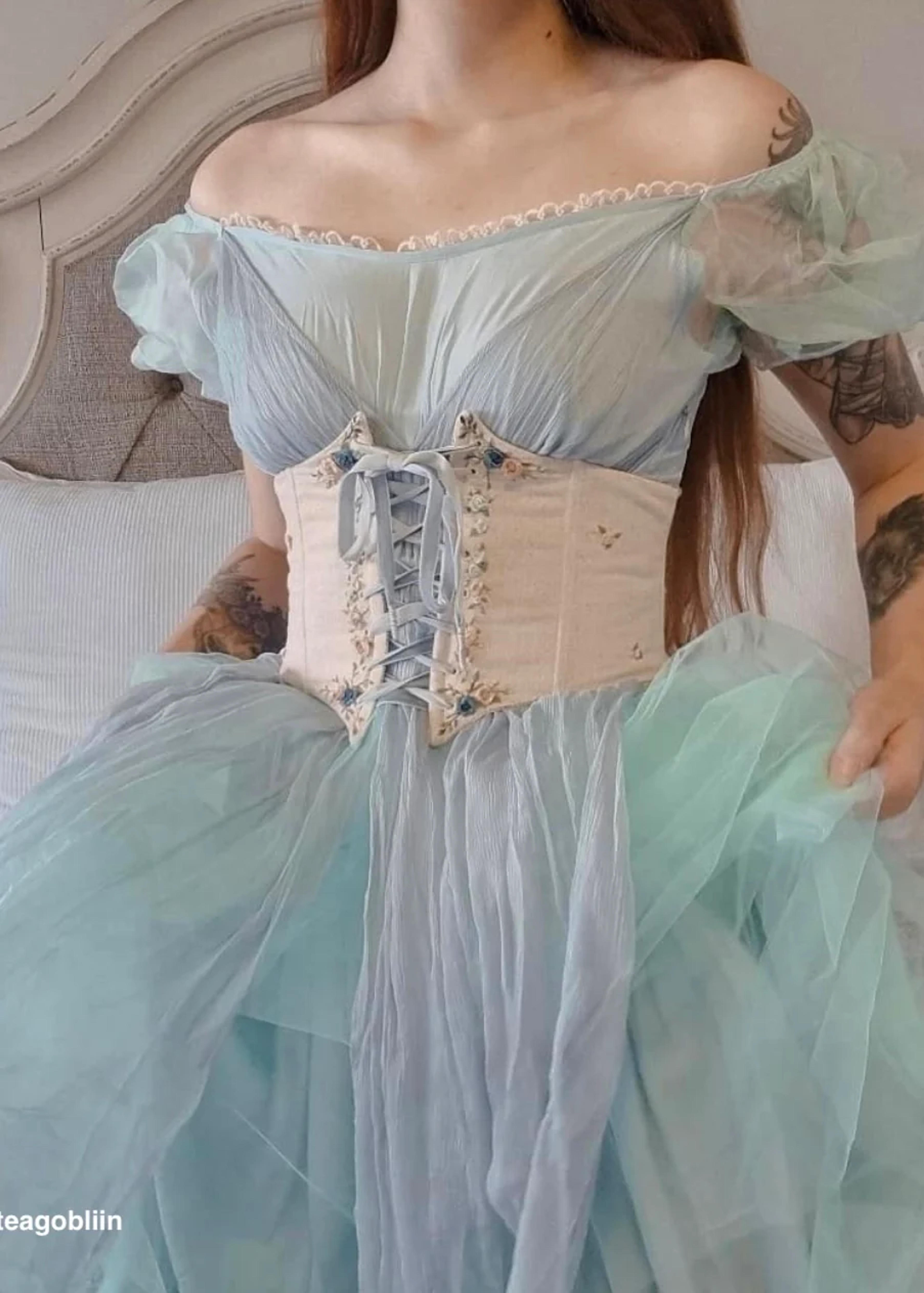 Nymph princess silk dress