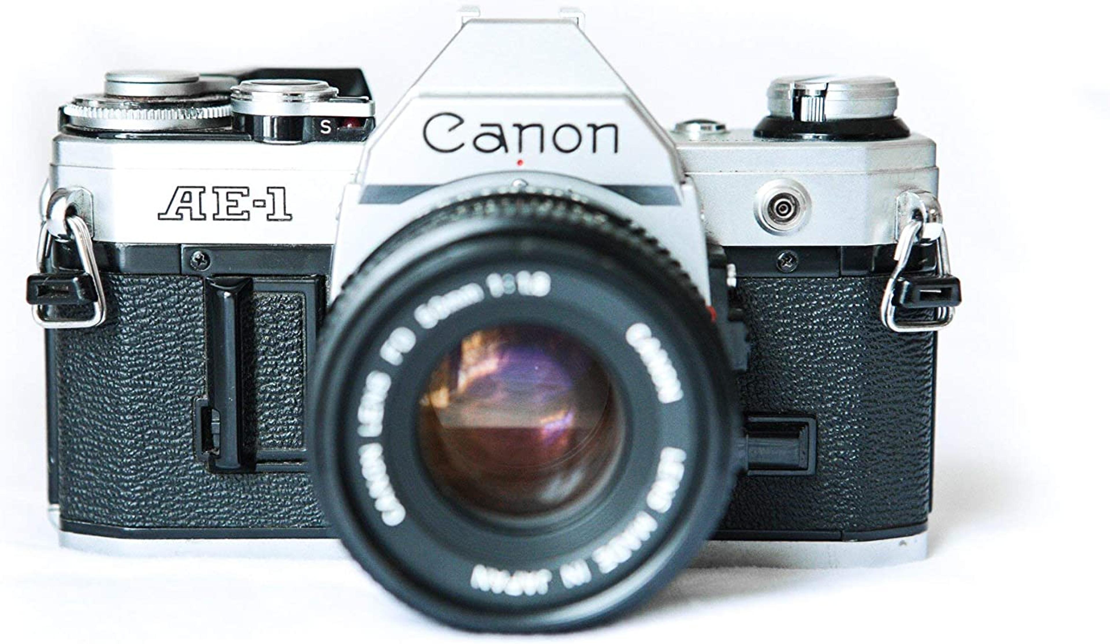 Canon AE-1 35mm Film Camera w/ 50mm 1:1.8 Lens