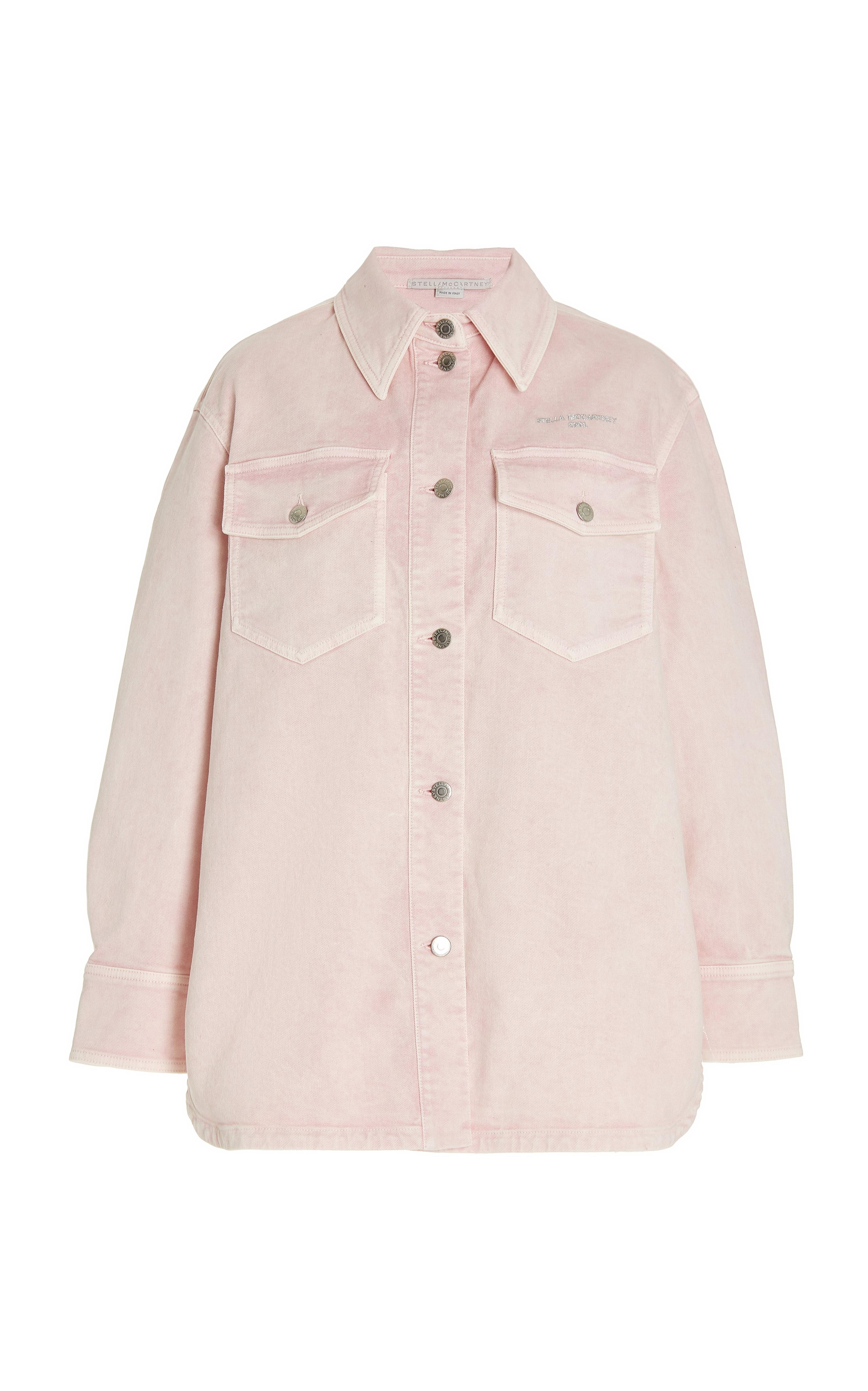 Organic Stretch-Cotton Denim Shirt Jacket By Stella Mccartney | Moda Operandi