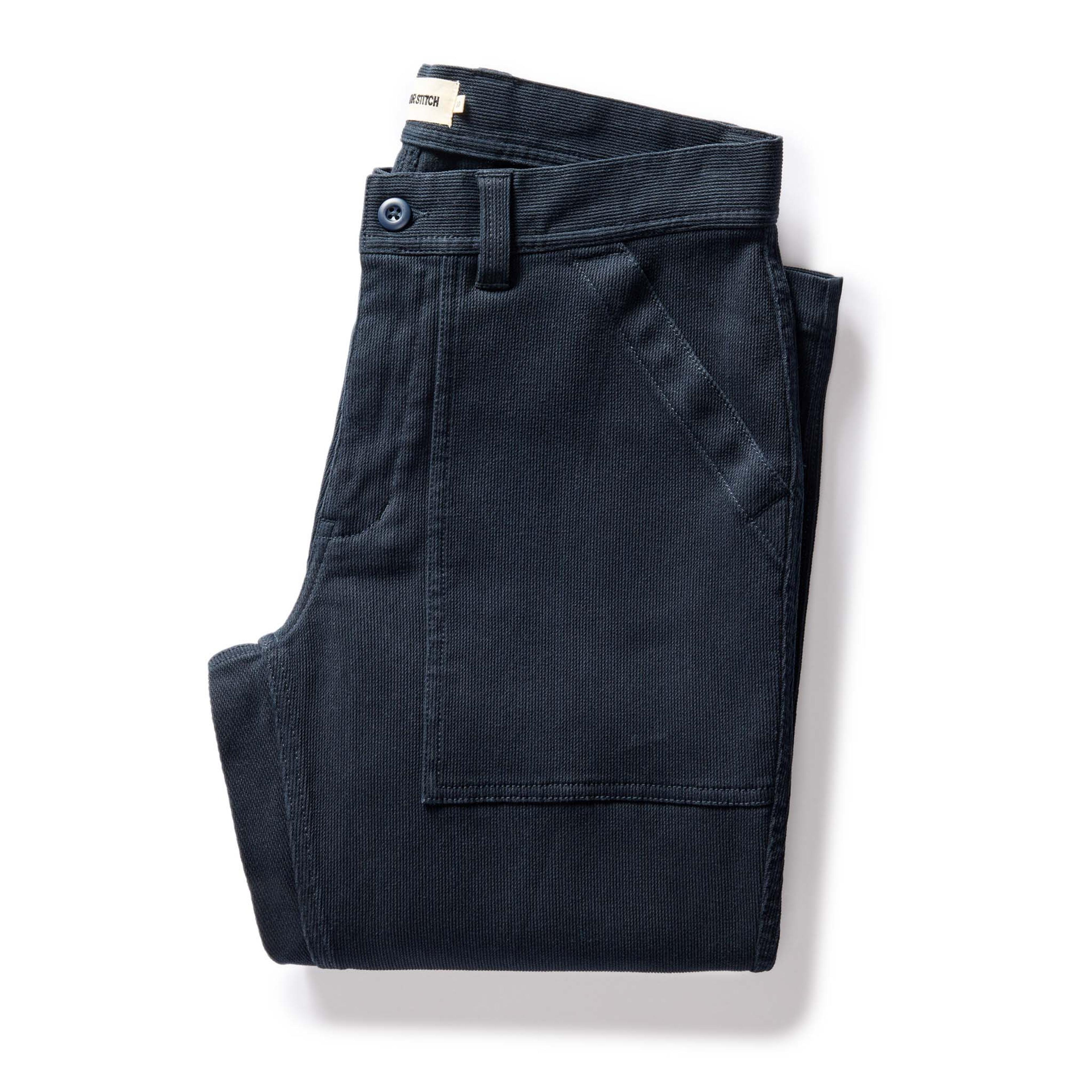 The Trail Pant in Dark Navy Bedford Cord | All Products | Taylor Stitch