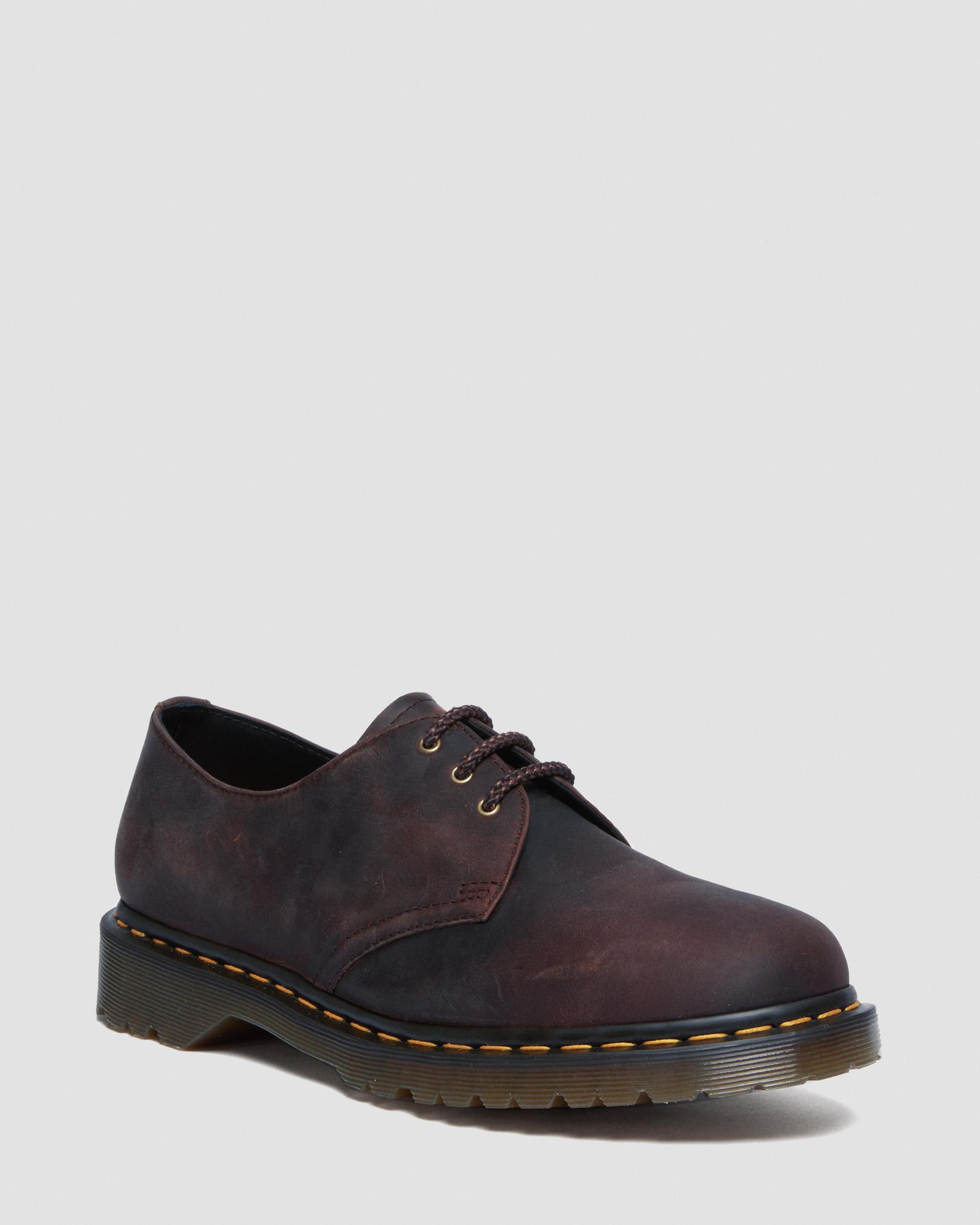 1461 Waxed Full Grain Leather Oxford Shoes | Dr. Martens