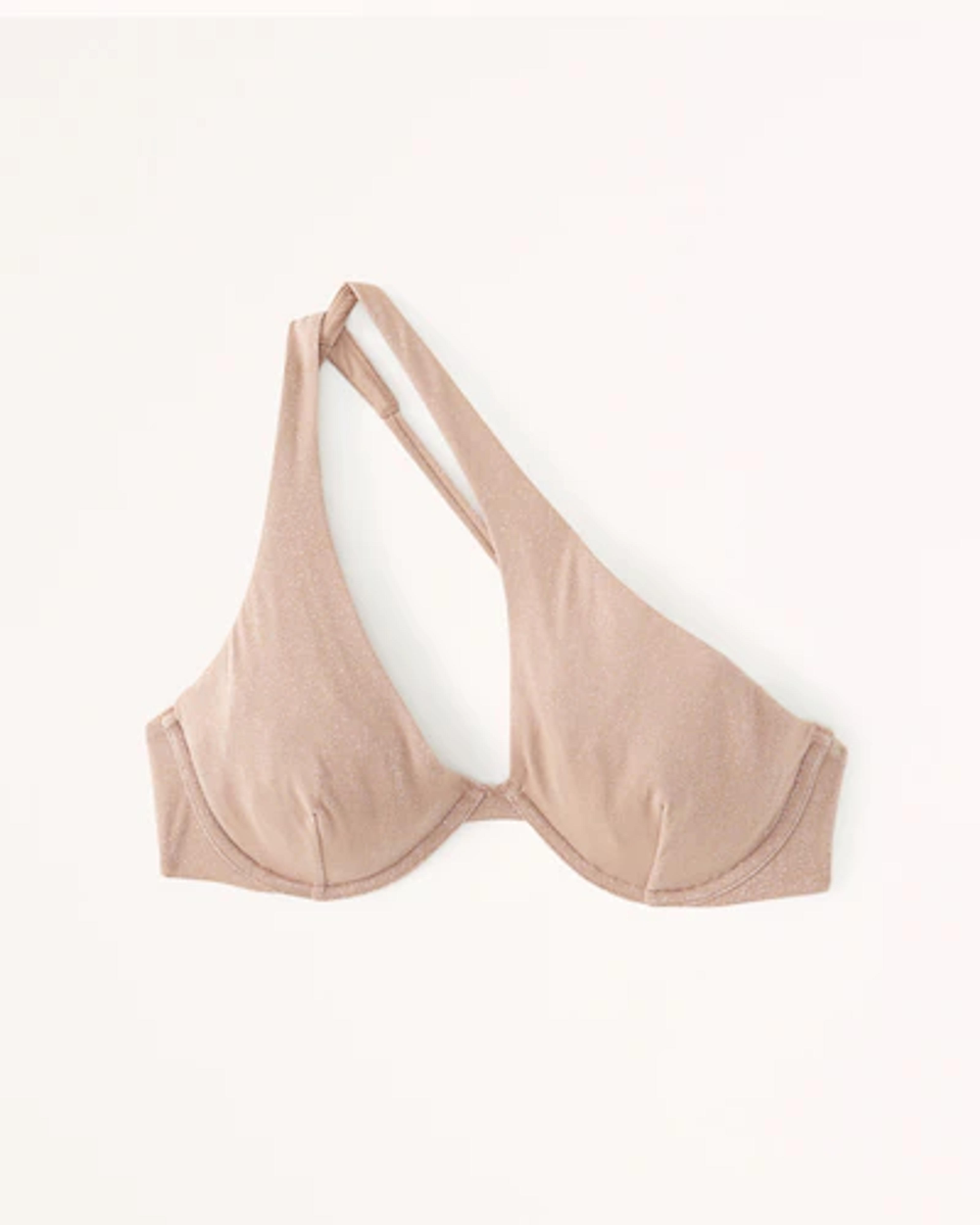 Women's Shimmer Asymmetrical Underwire Bikini Top | Women's Swimwear | Abercrombie.com