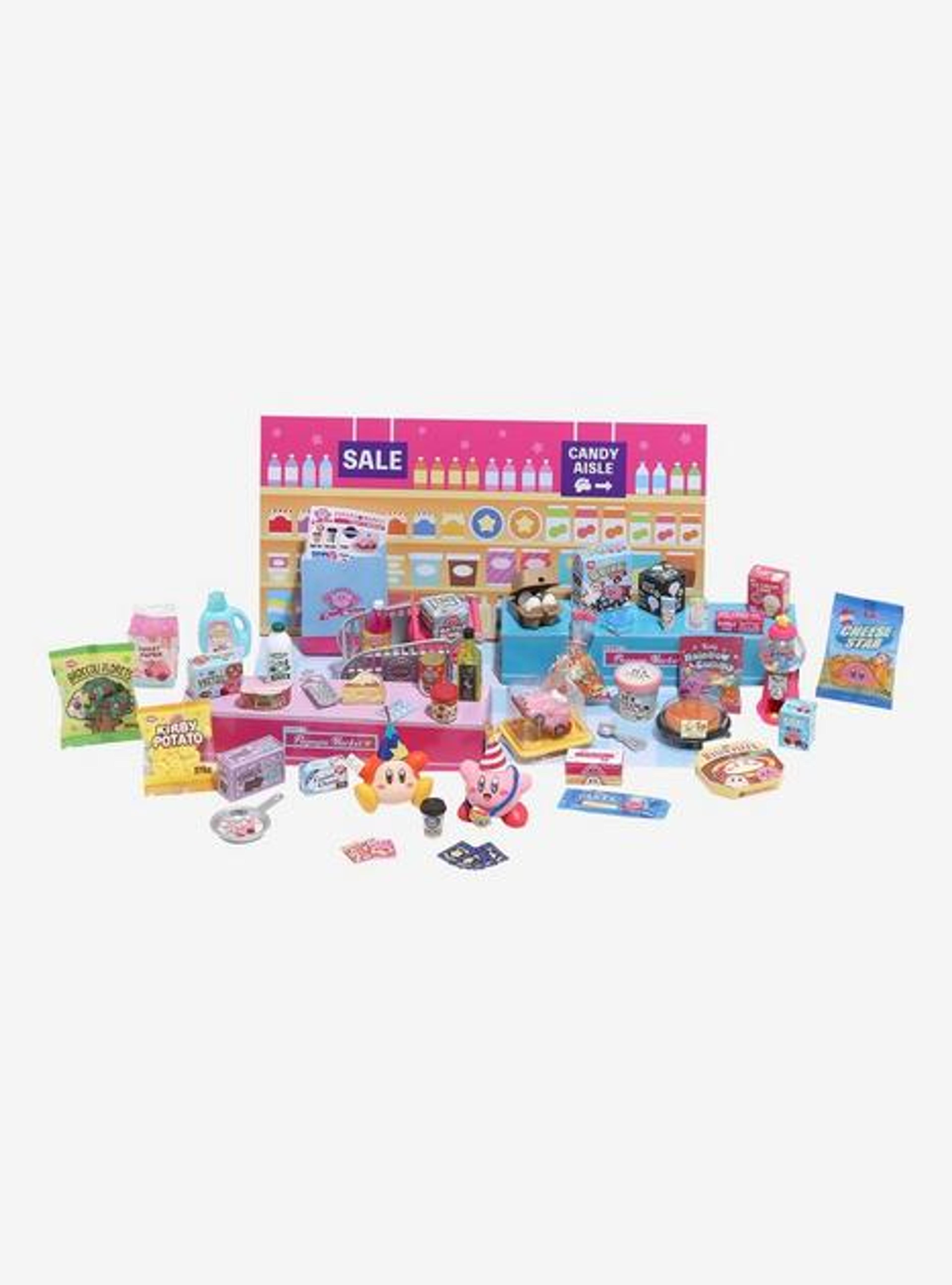 Re-Ment Nintendo Kirby Pupupu Market Blind Box Figure Set