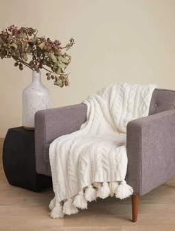 CozyChic® Cable Throw | Barefoot Dreams® Official Site - Loungewear, Apparel, Blankets