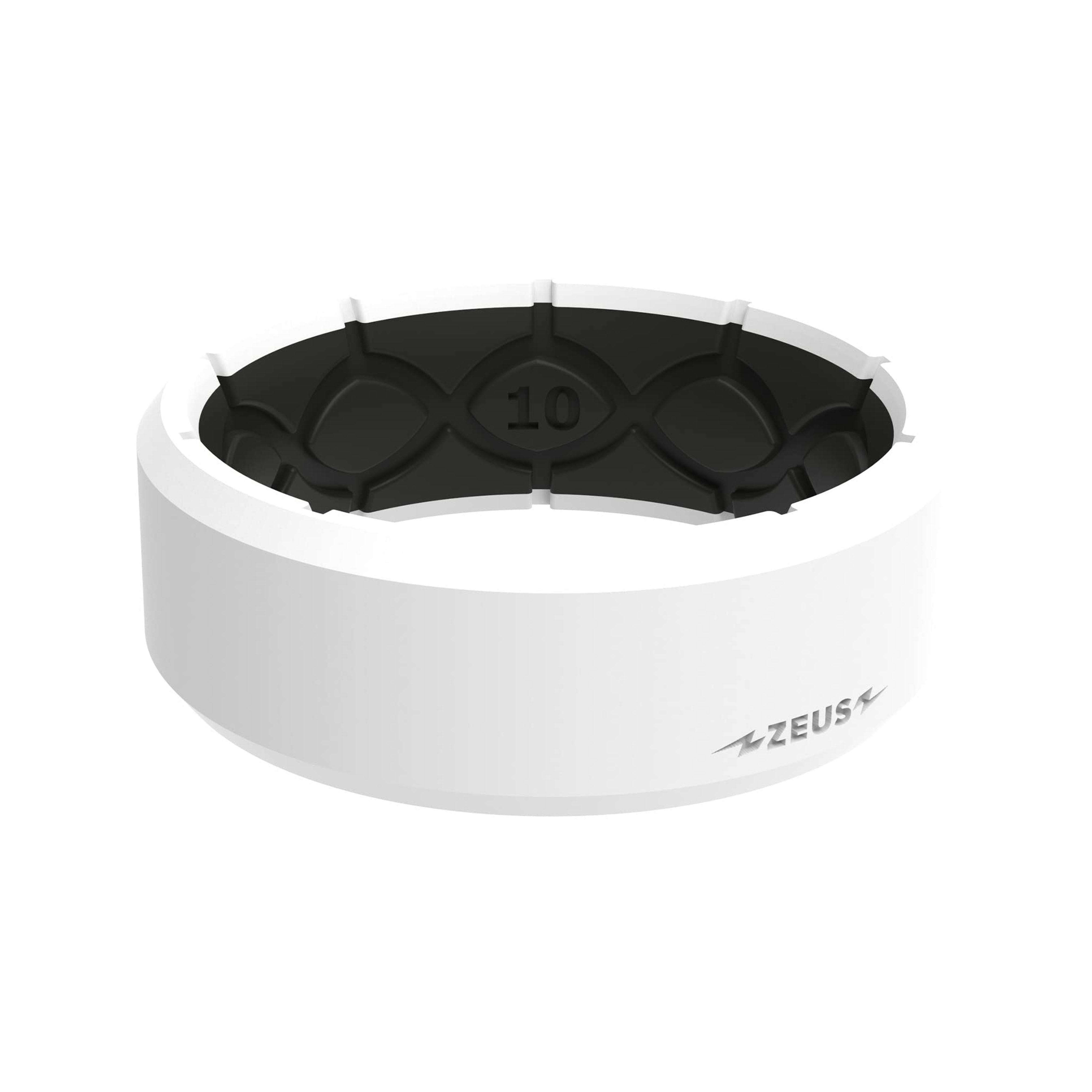 Groove Life Zeus Silicone Ring - Breathable Rubber Wedding Rings for Men, Lifetime Coverage, Unique Design, Comfort Fit Ring|Amazon.com