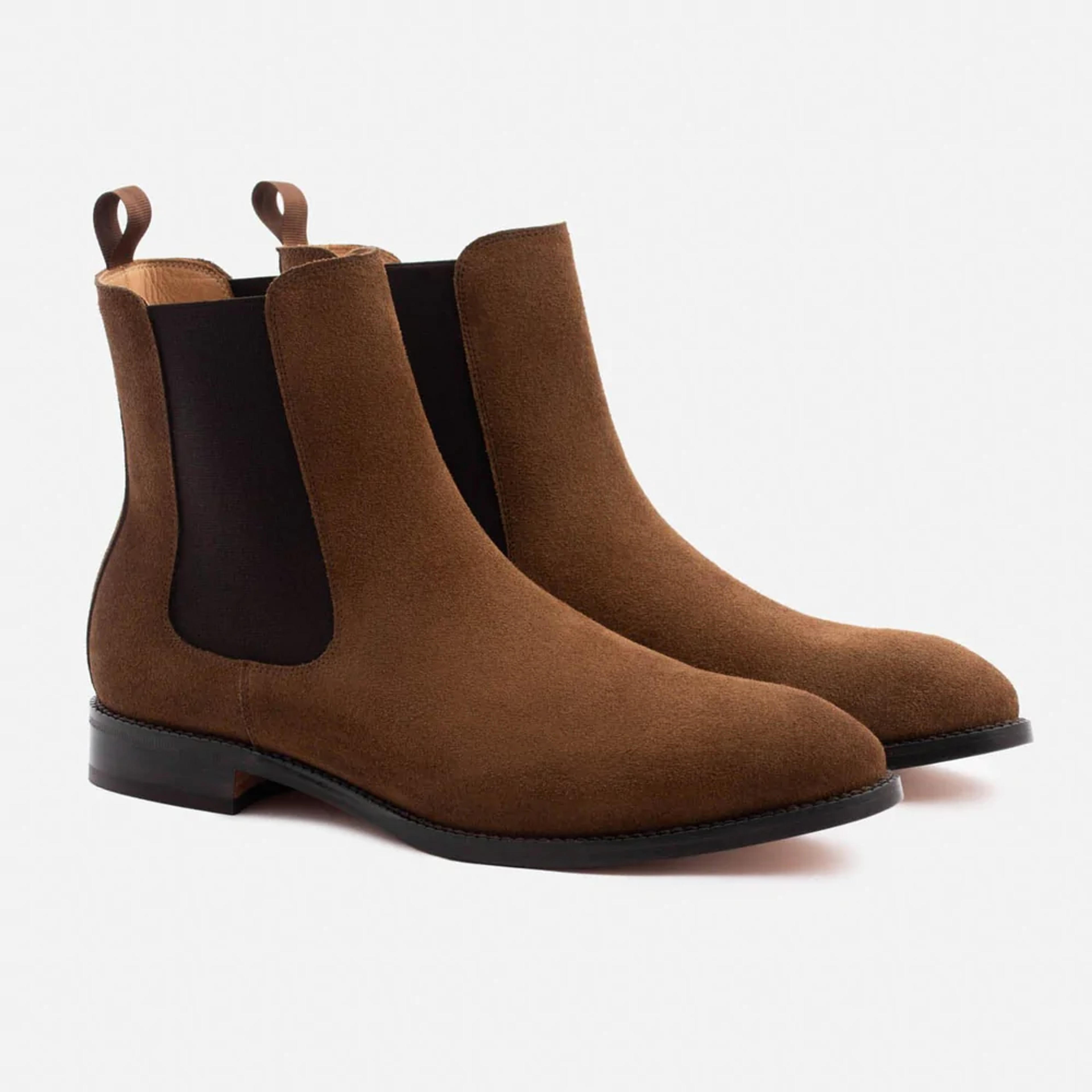 Bolton Chelsea Boots - Suede – Beckett Simonon