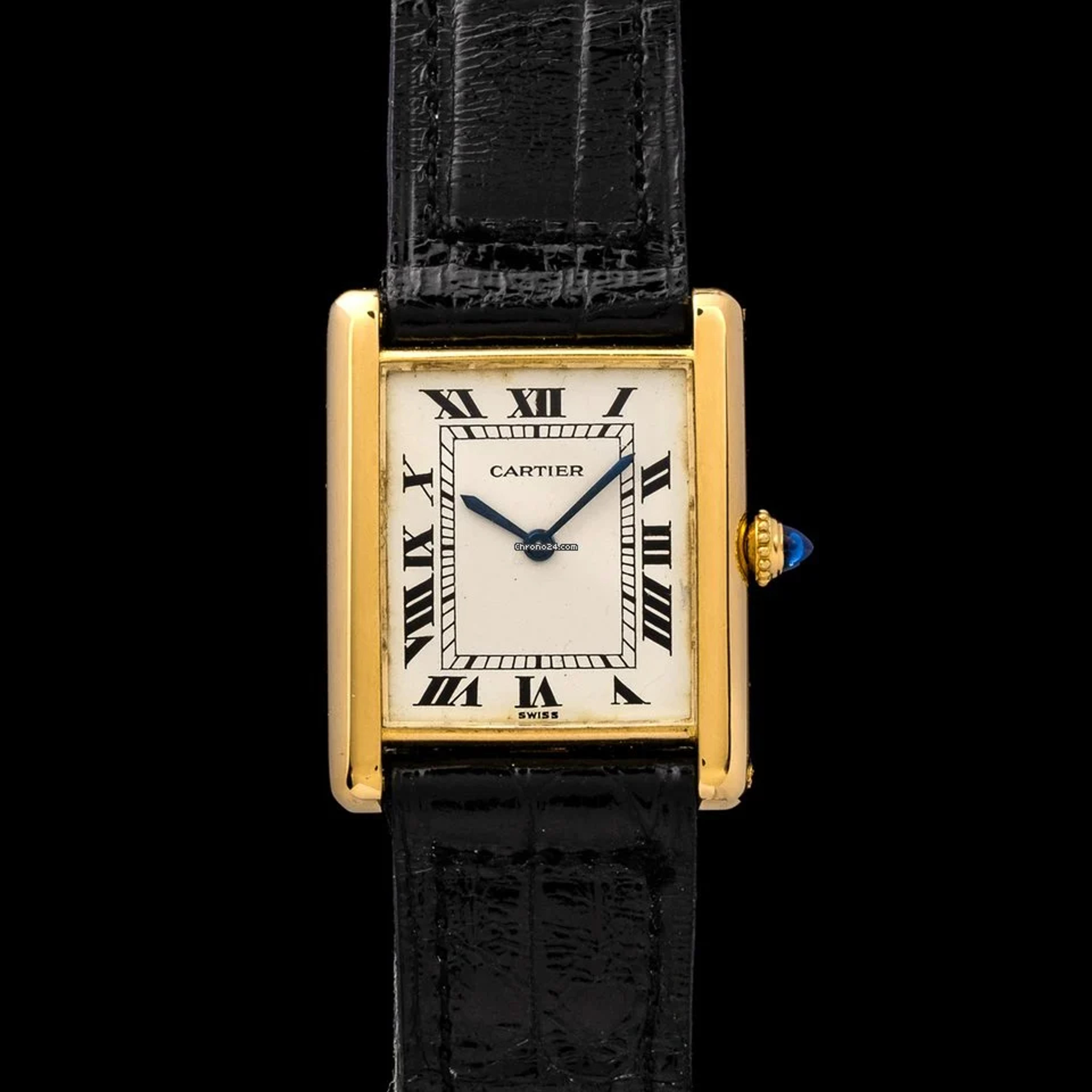 Cartier Tank Louis Cartier 96019 Extra Plate 1970s en venta por 9854 $ por parte de un Trusted Seller de Chrono24