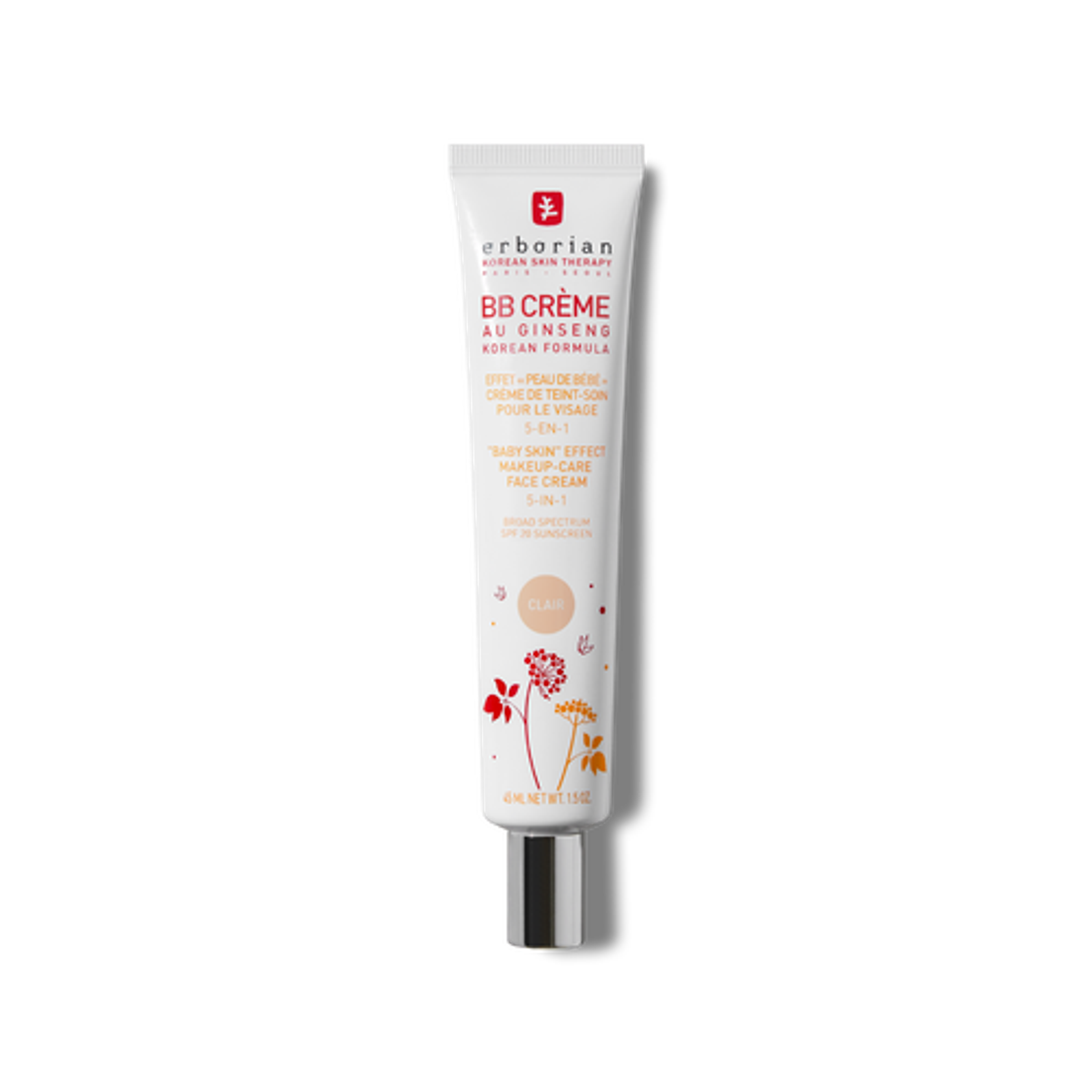 Erborian BB Cream 45ml | BB Cream Clair SPF 20 | Erborian UK