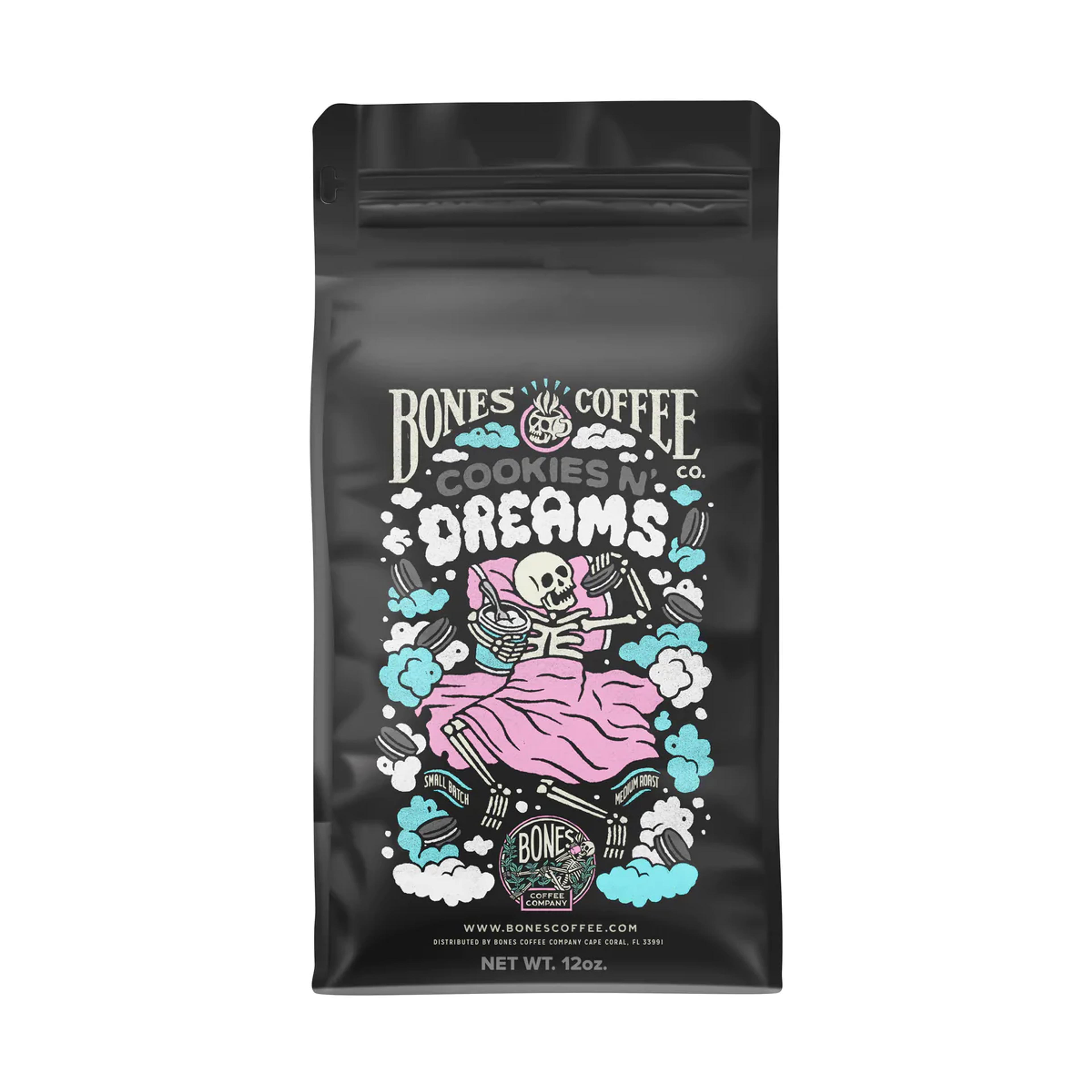 Cookies 'N Dreams Gourmet Coffee by Bones Coffee Company | 12oz