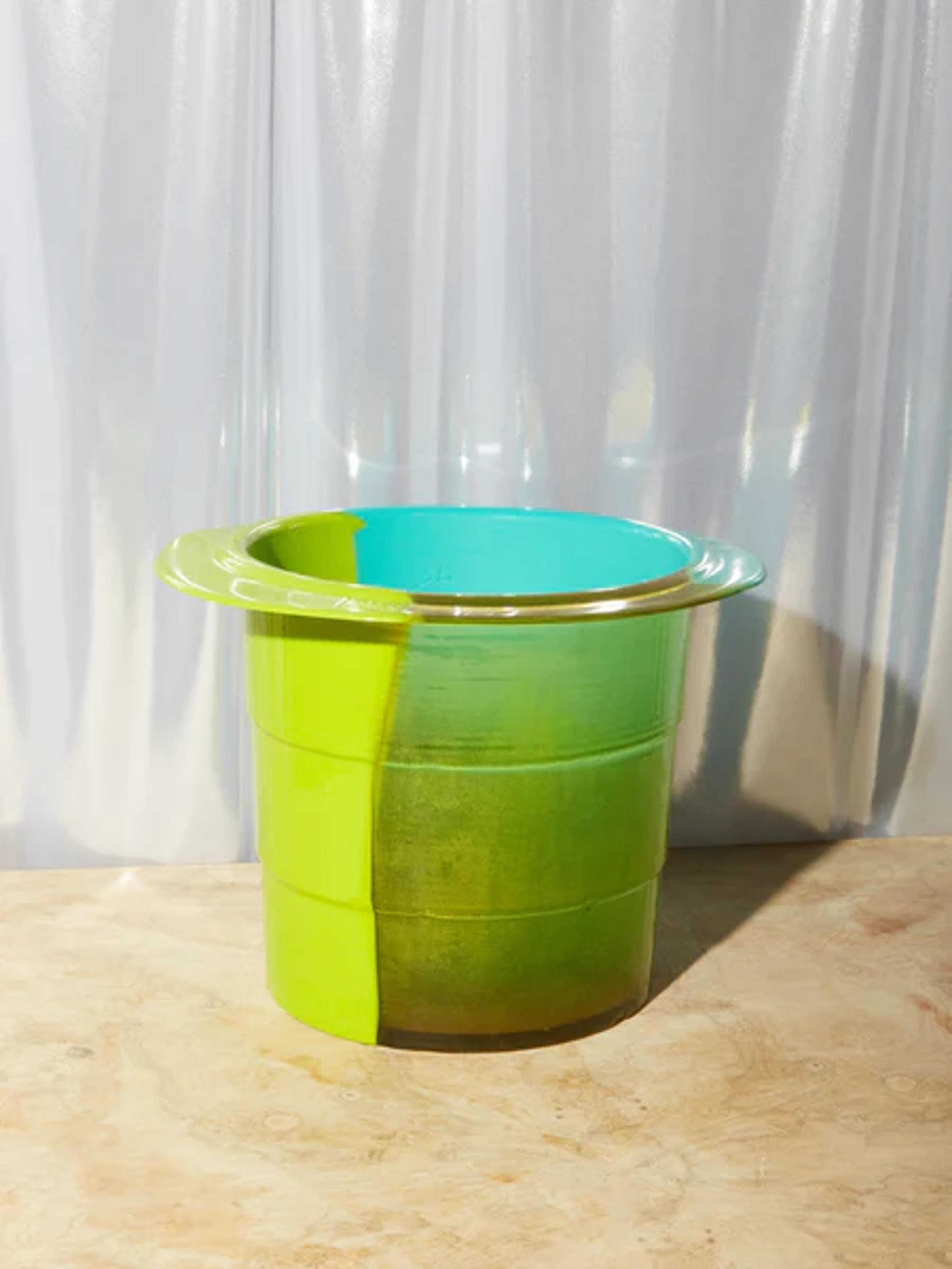 Babel Ice Bucket in Lime Turquoise