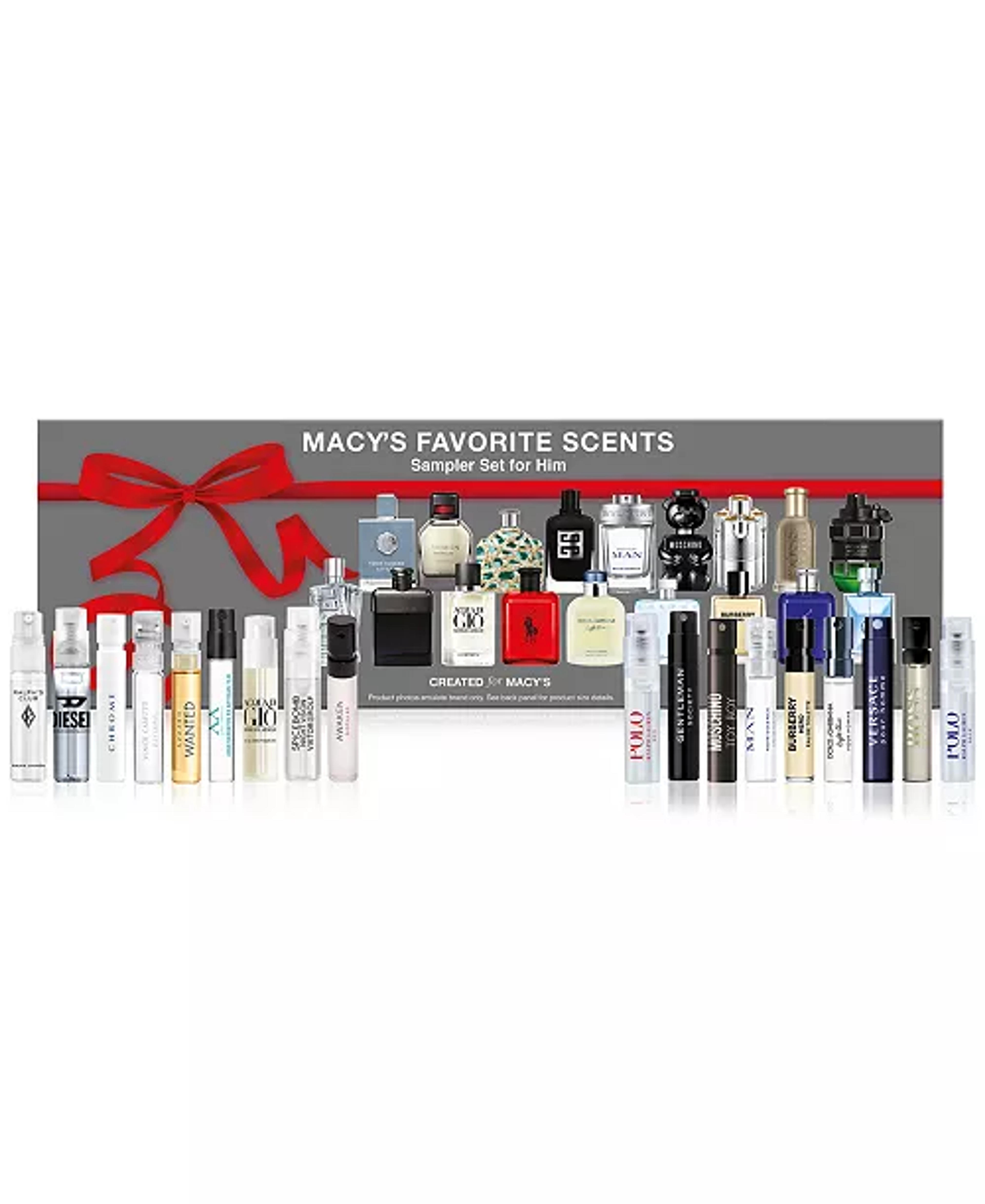 Created For Macy's 18-Pc. Macy's Favorite Scents Sampler Discovery Set For Him, Created for Macy's - Macy's