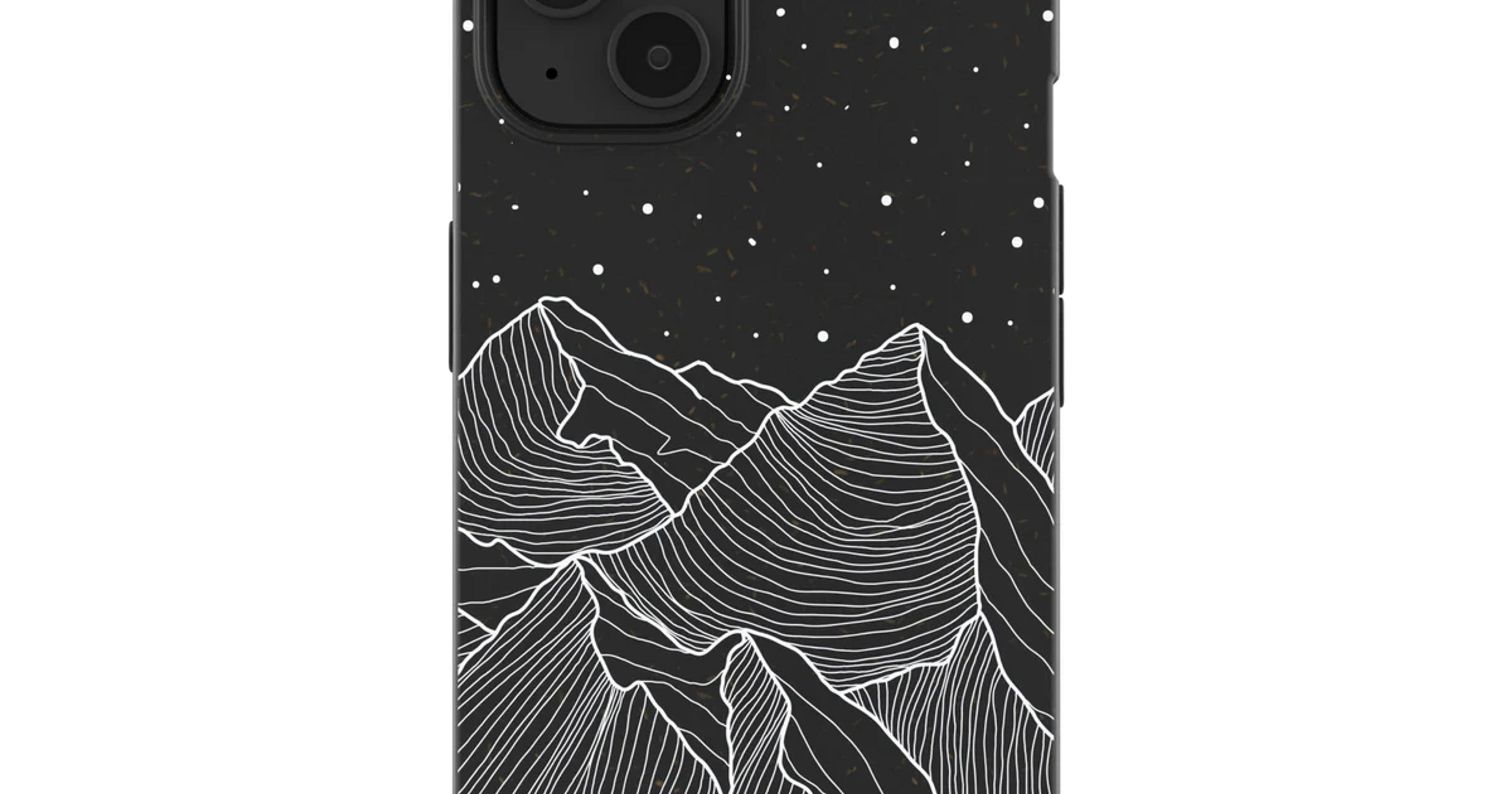 Black Night Panorama iPhone 13 Case