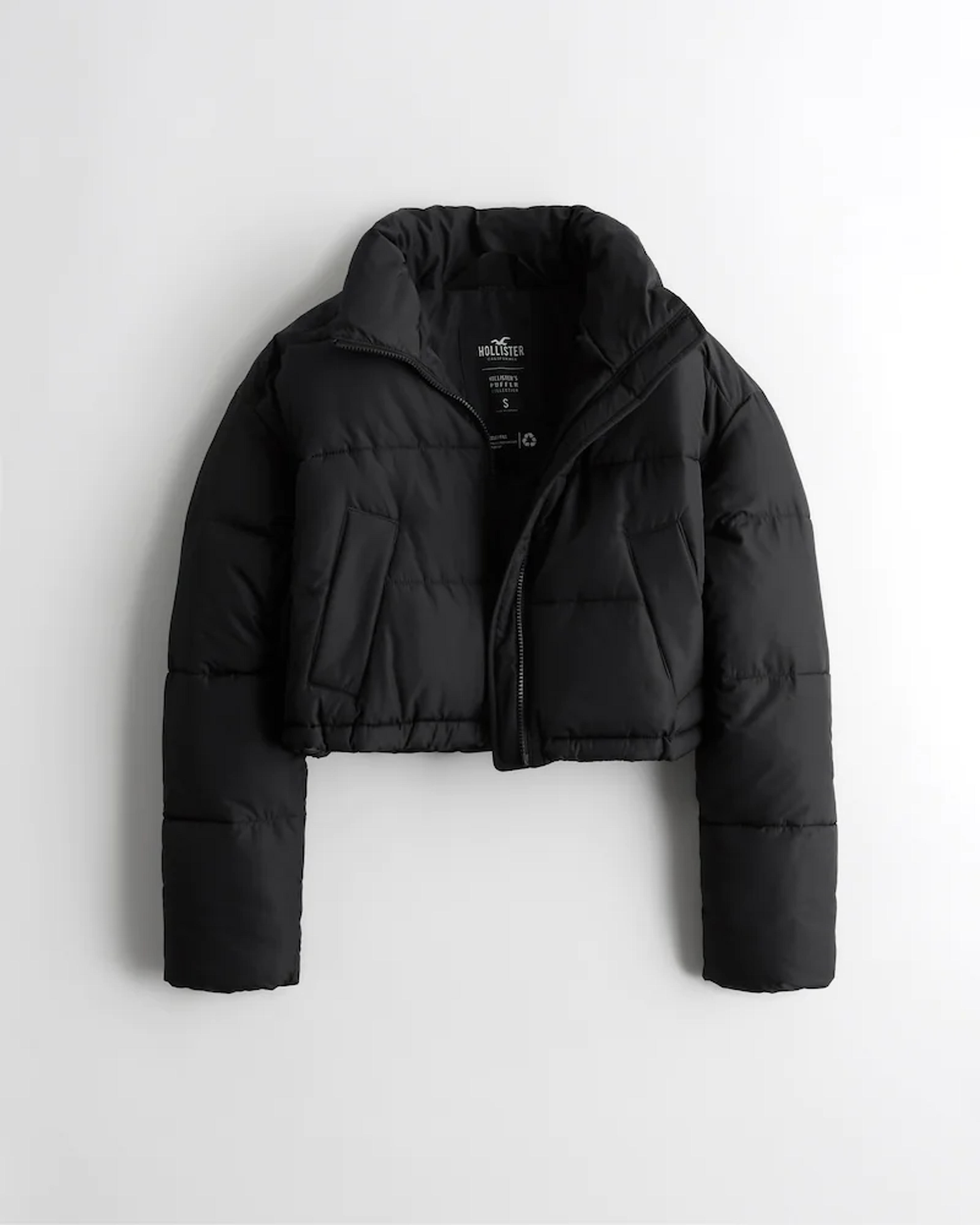 Women's Crop Puffer Jacket | Women's Clearance | HollisterCo.com