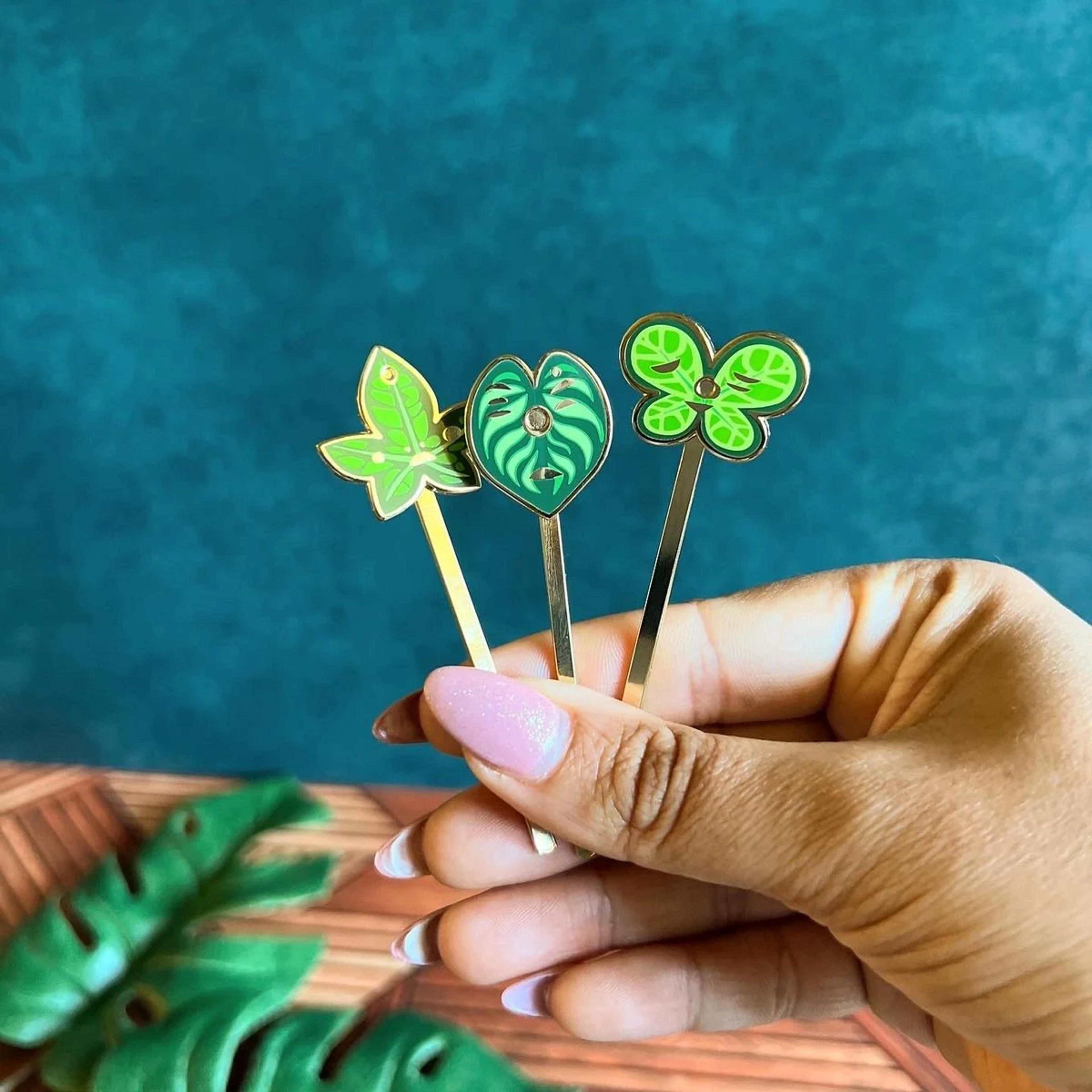 TOTK Zelda Korok Fanart Hair Bobby Pin Set of 3 - Etsy UK