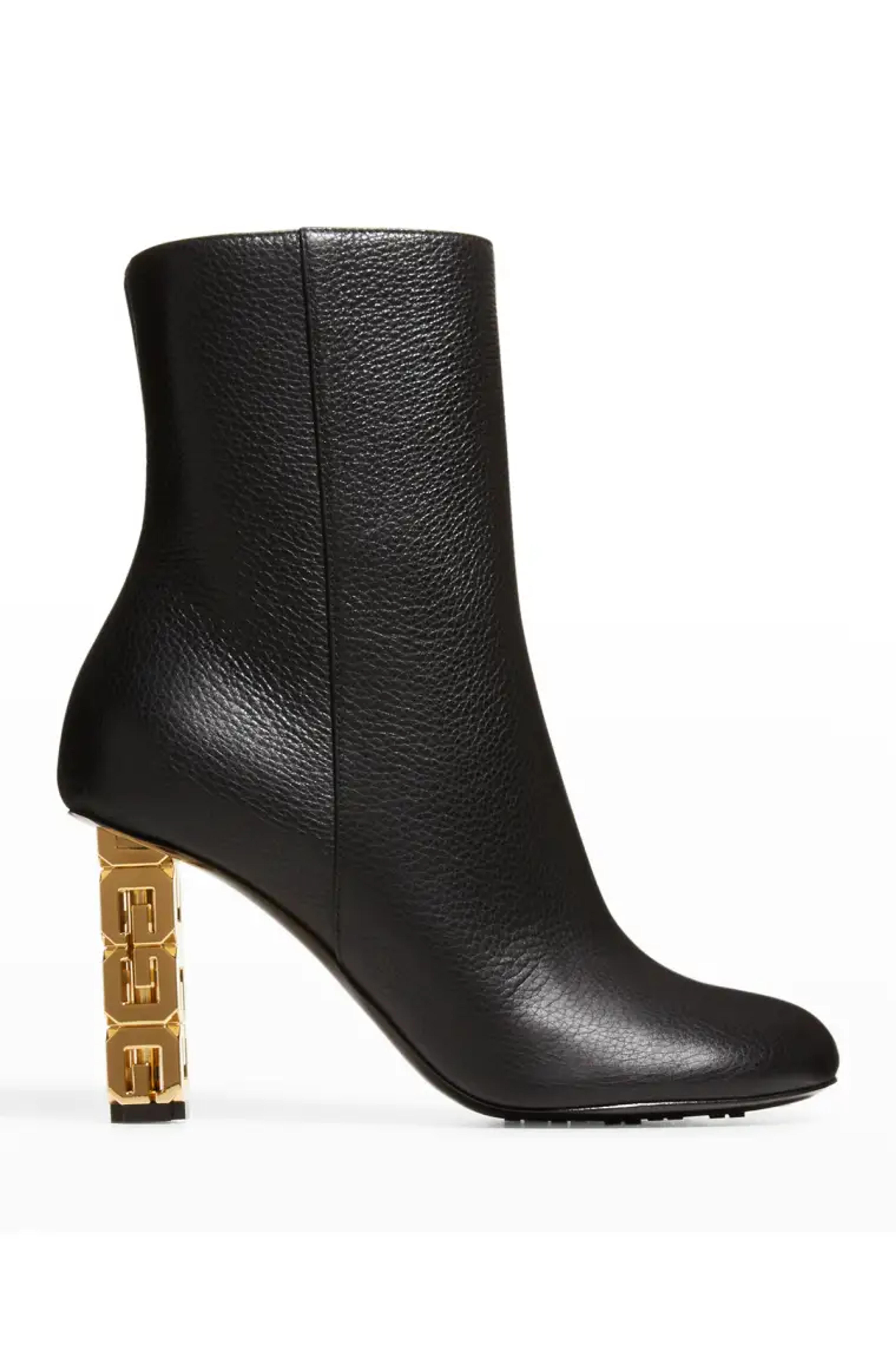 Givenchy G Cube-Heel Ankle Boots | Neiman Marcus