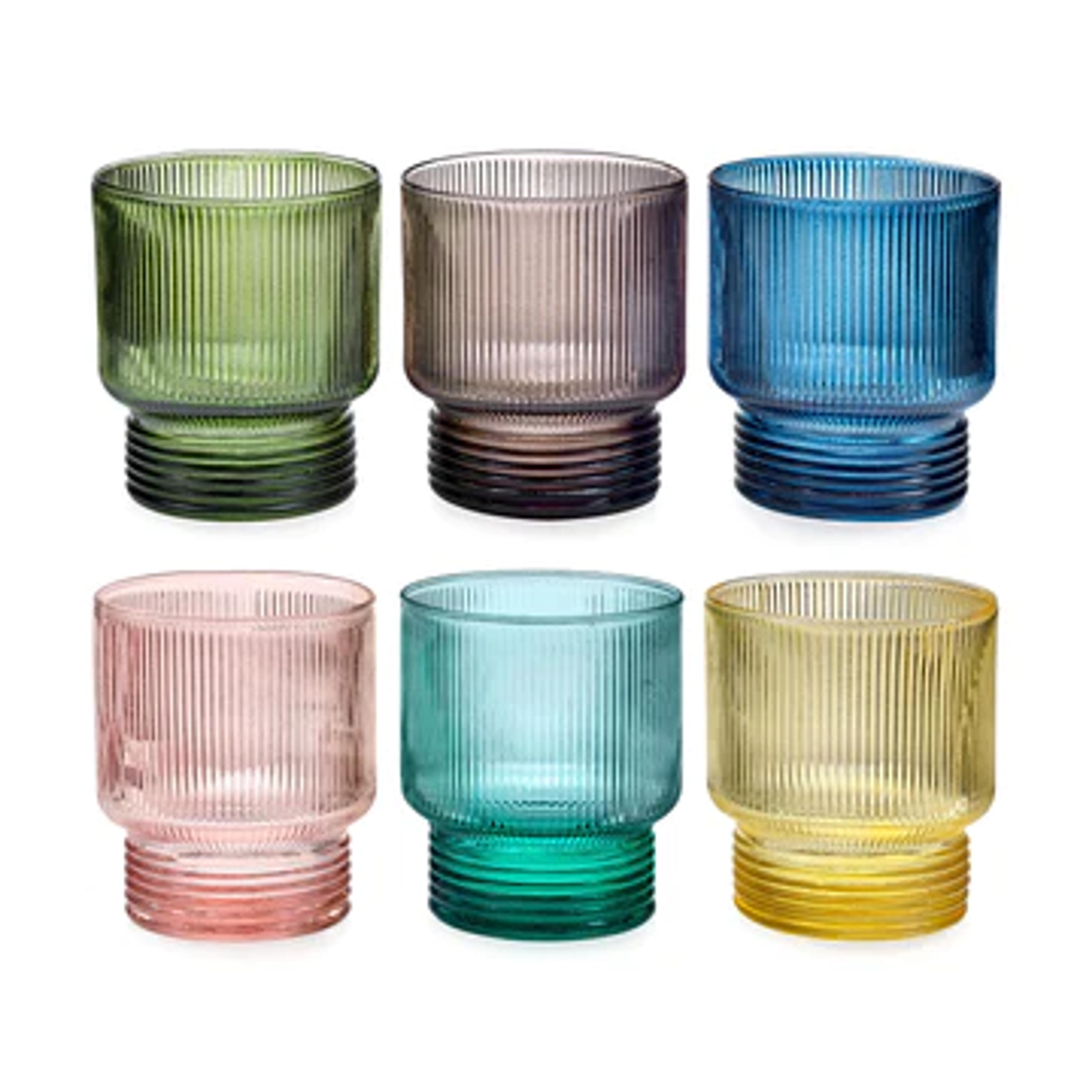 Todo Modo Stacking Glass Tumblers - Set of 6 – MoMA Design Store