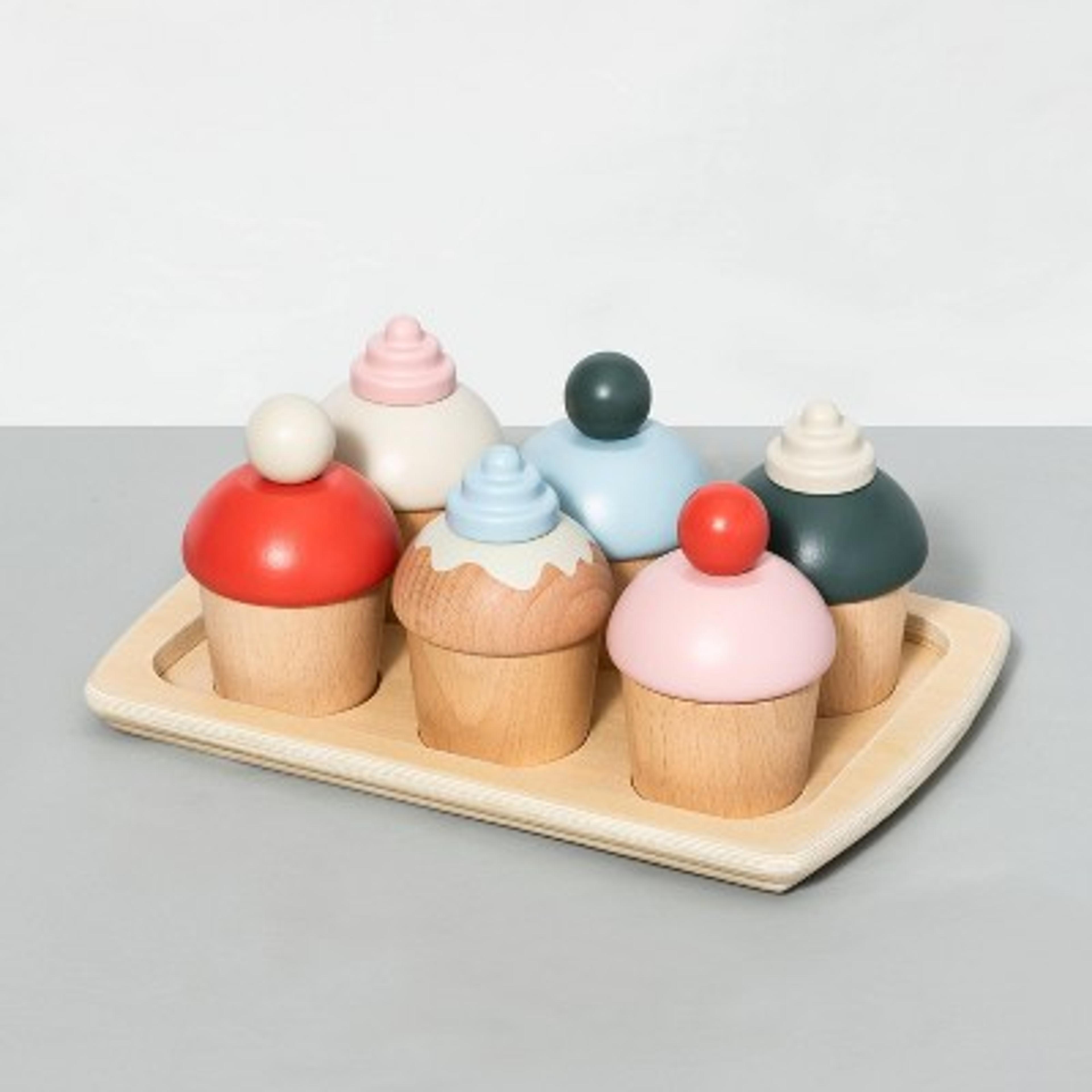 Wooden Toy Cupcake Set - Hearth & Hand™ with Magnolia