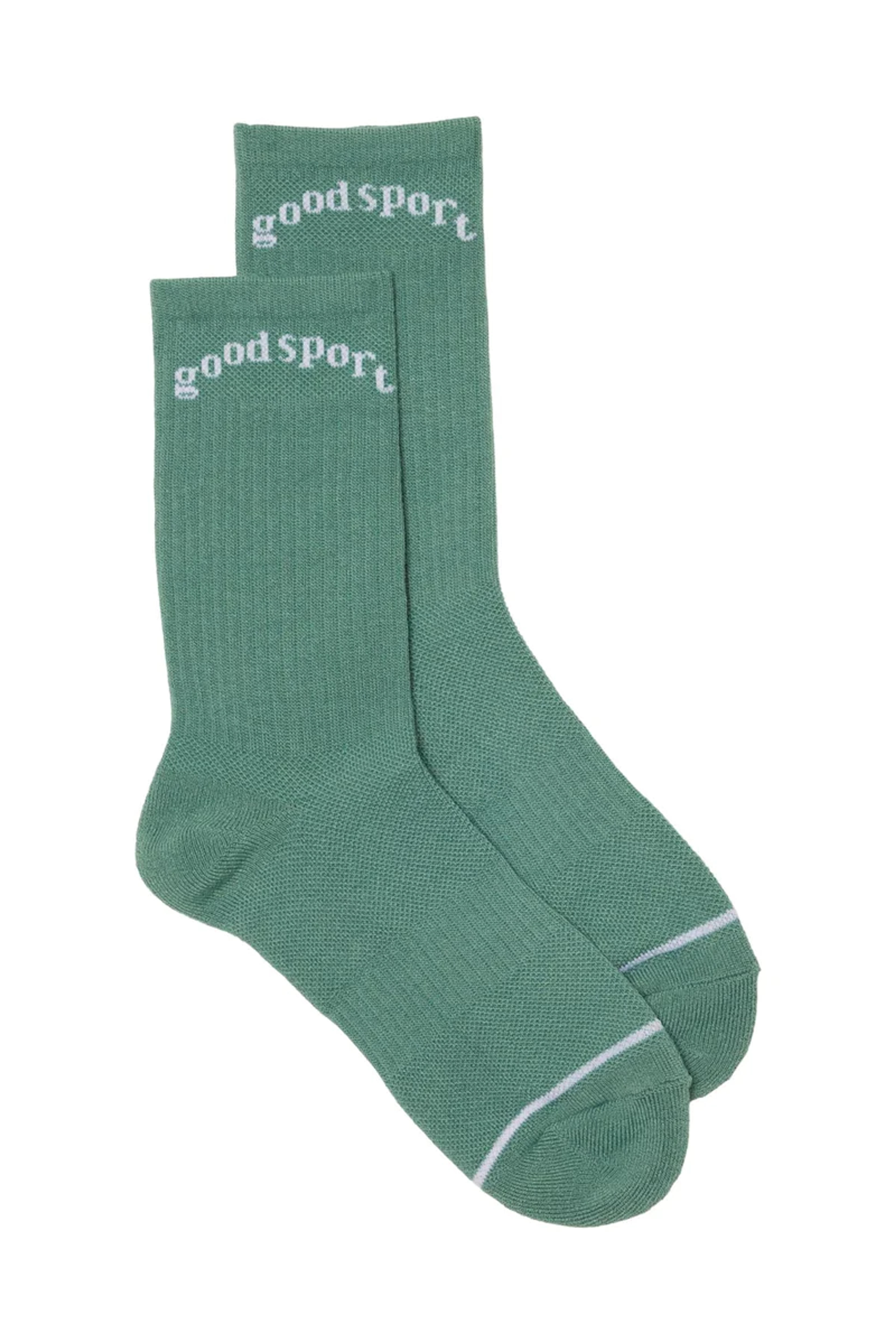 Tropic Good Sport Crew Sock — Girlfriend Collective