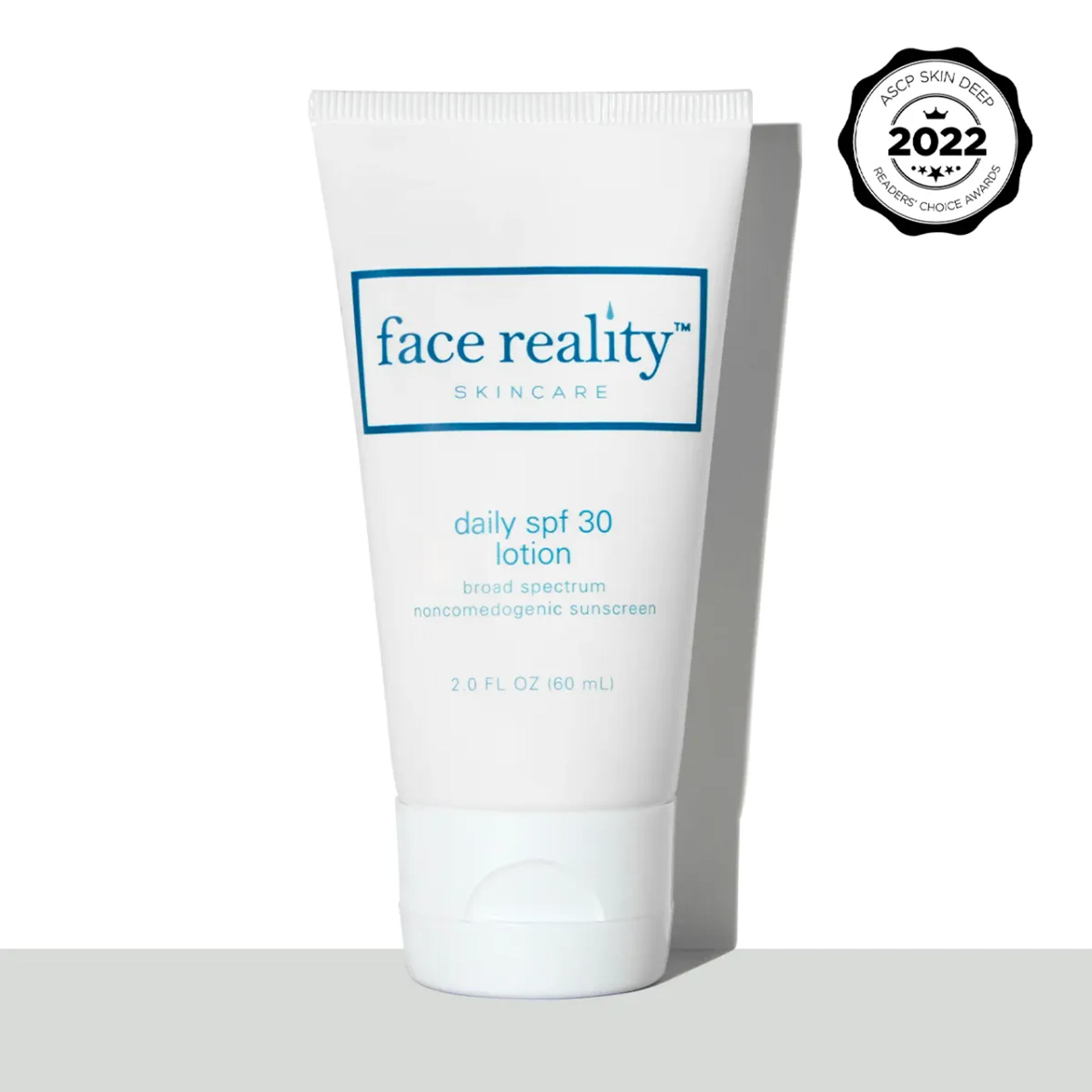 Daily SPF30 Lotion | Face Reality Skincare