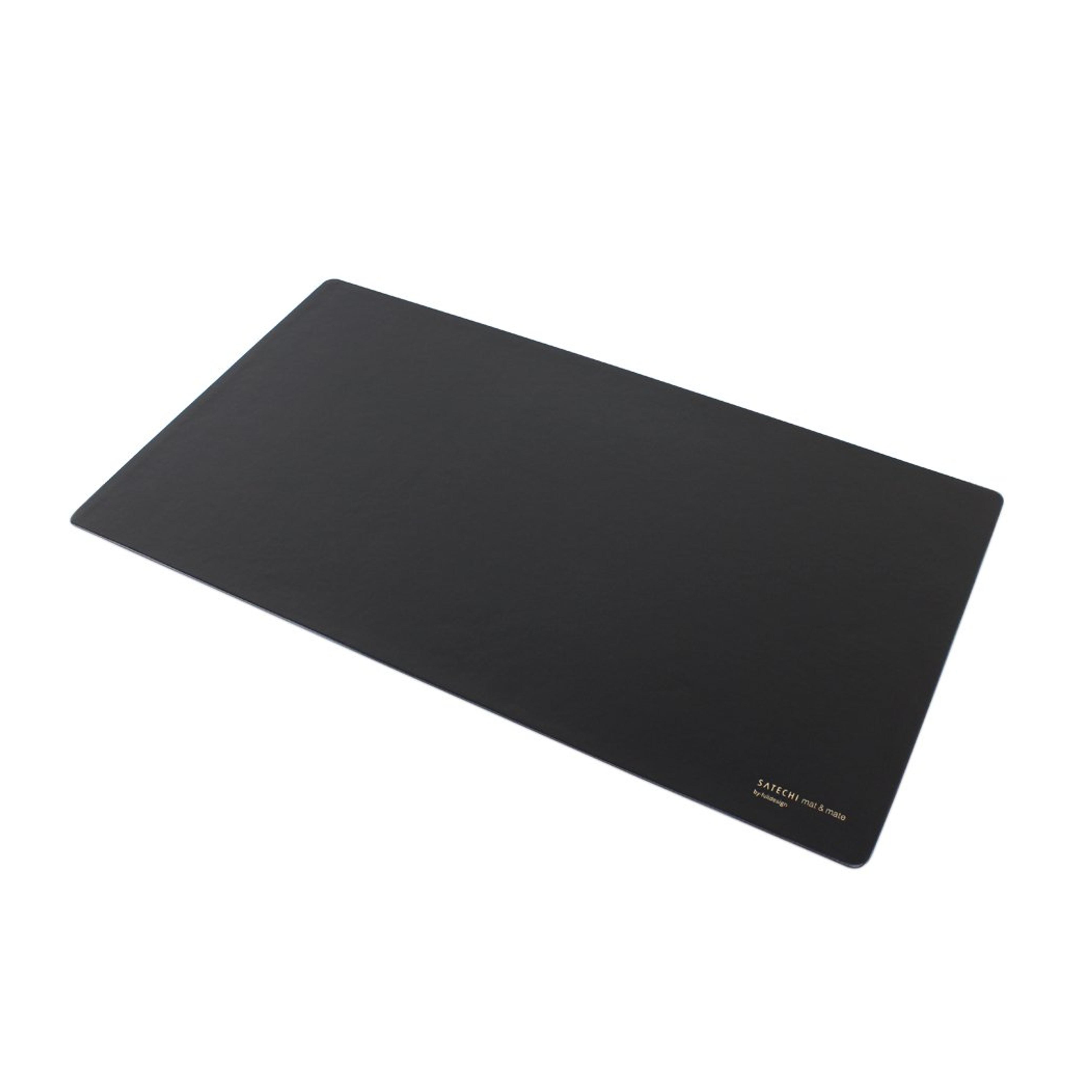 Satechi Desk Mat & Mate 24" x 14" Desk Pad & Protector Mouse Pad for desktops and laptops (Black)