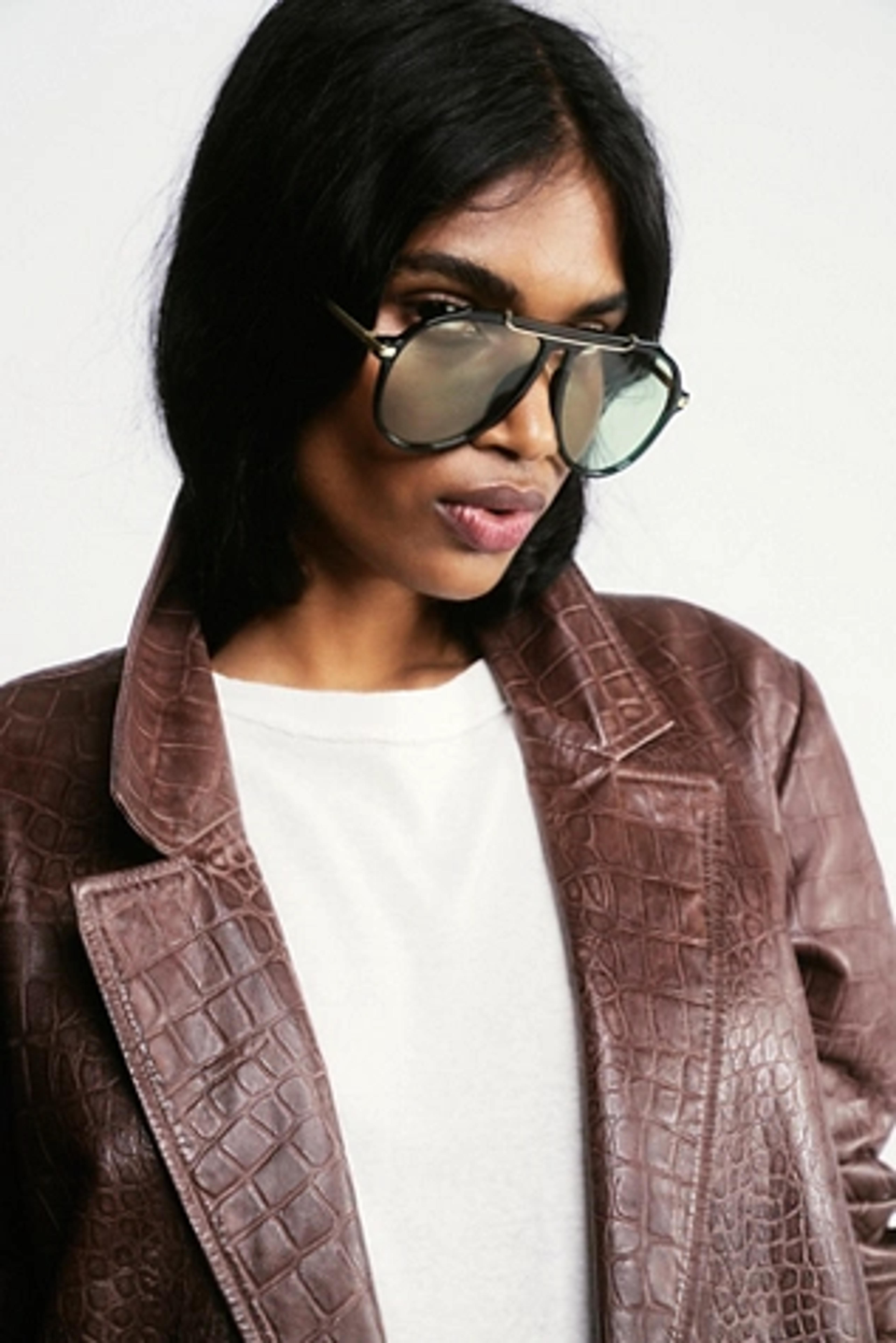 Ventura Oversized Aviator Sunglasses | Free People