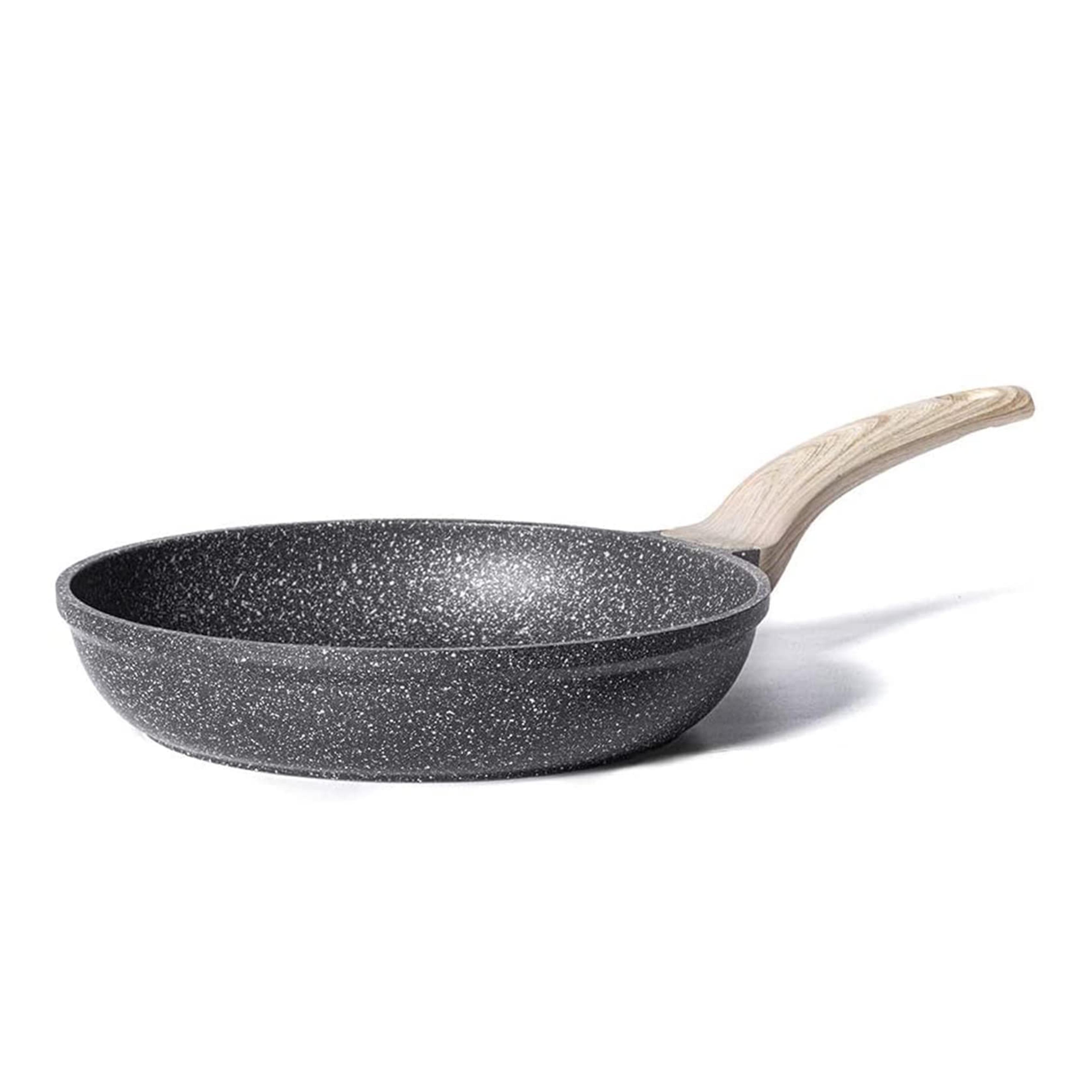 Amazon.com: CAROTE Nonstick Frying Pan Skillet,Non Stick Granite Fry Pan Egg Pan Omelet Pans, Stone Cookware Chef's Pan, PFOA Free,Induction Compatible(Classic Granite, 8-Inch): Home & Kitchen