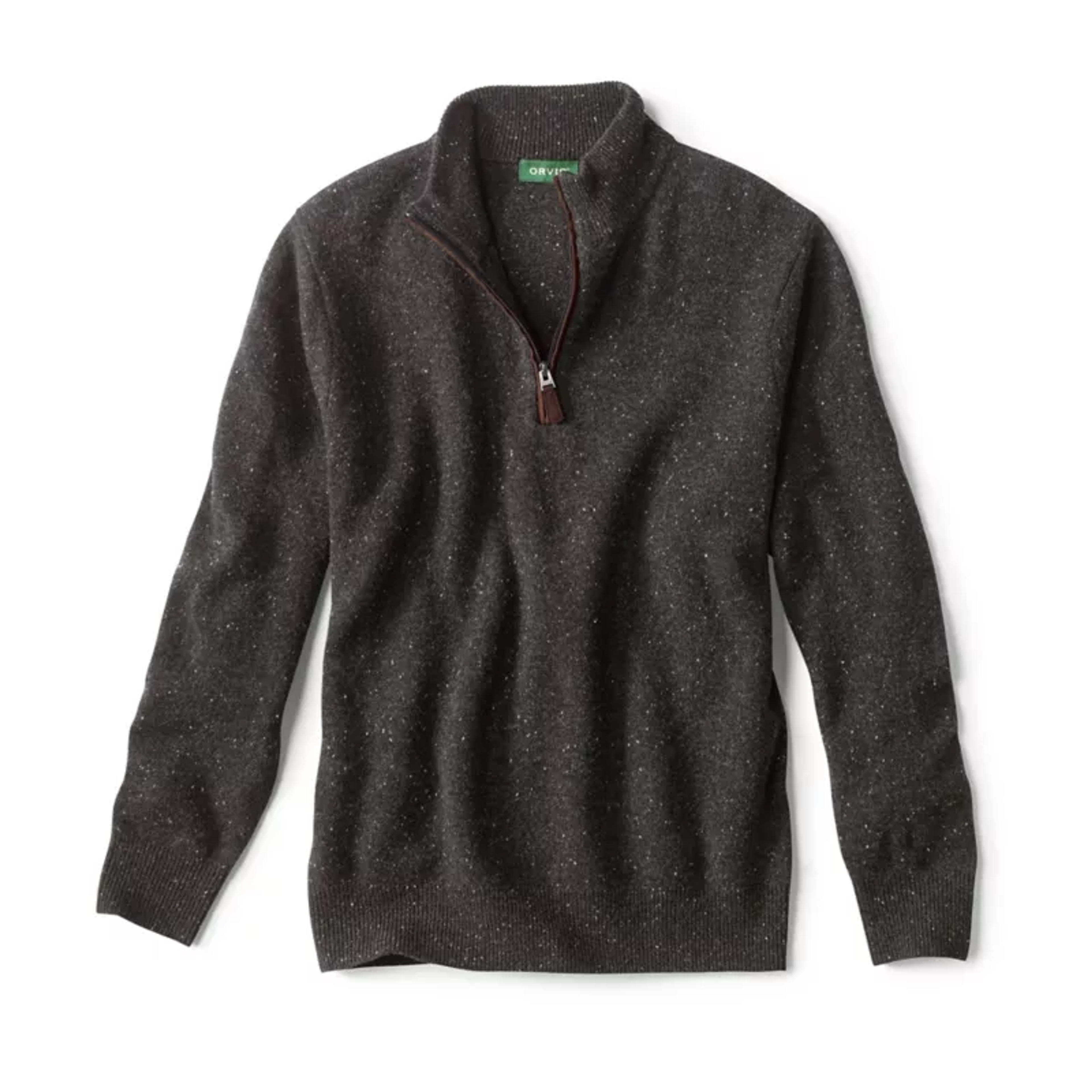 Merino Donegal Quarter-Zip Pullover | Orvis