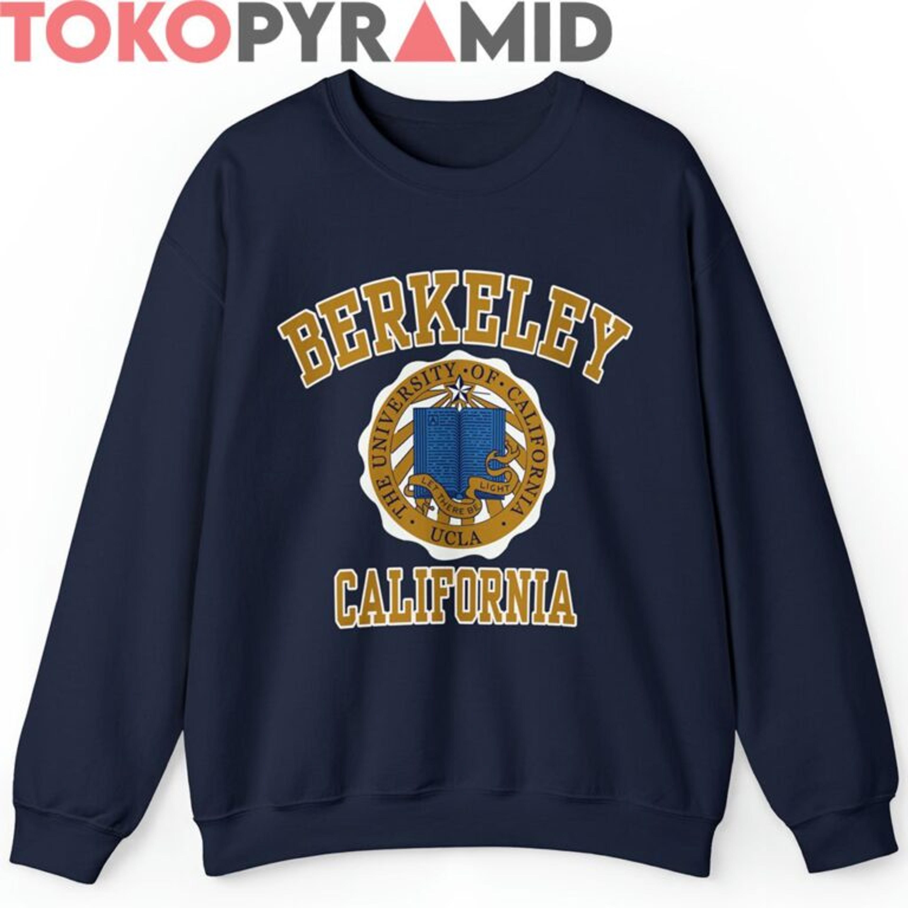 80s Berkeley University Of California Sweatshirt - TokoPyramid