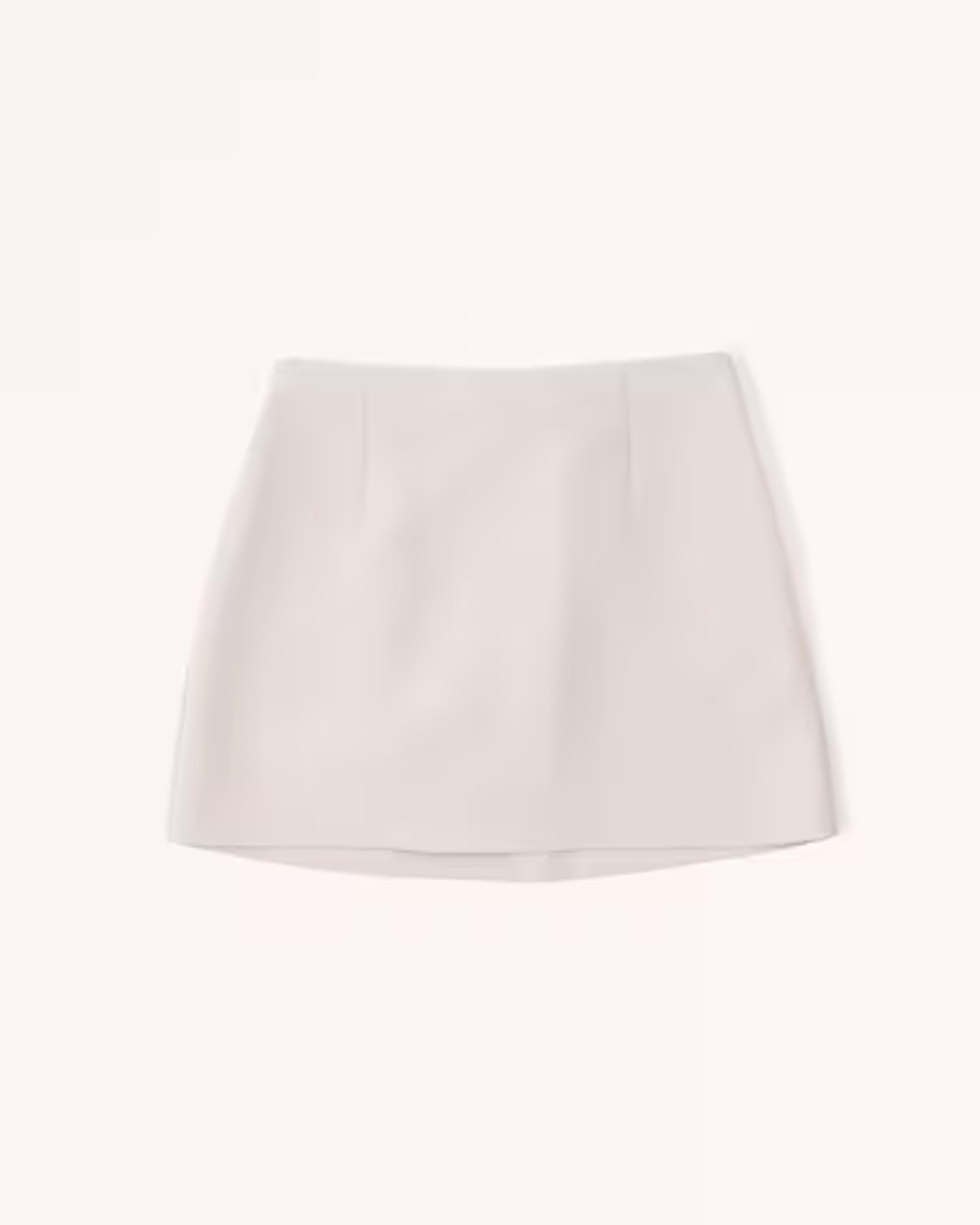 Women's Menswear Mini Skort | Women's Bottoms | Abercrombie.com