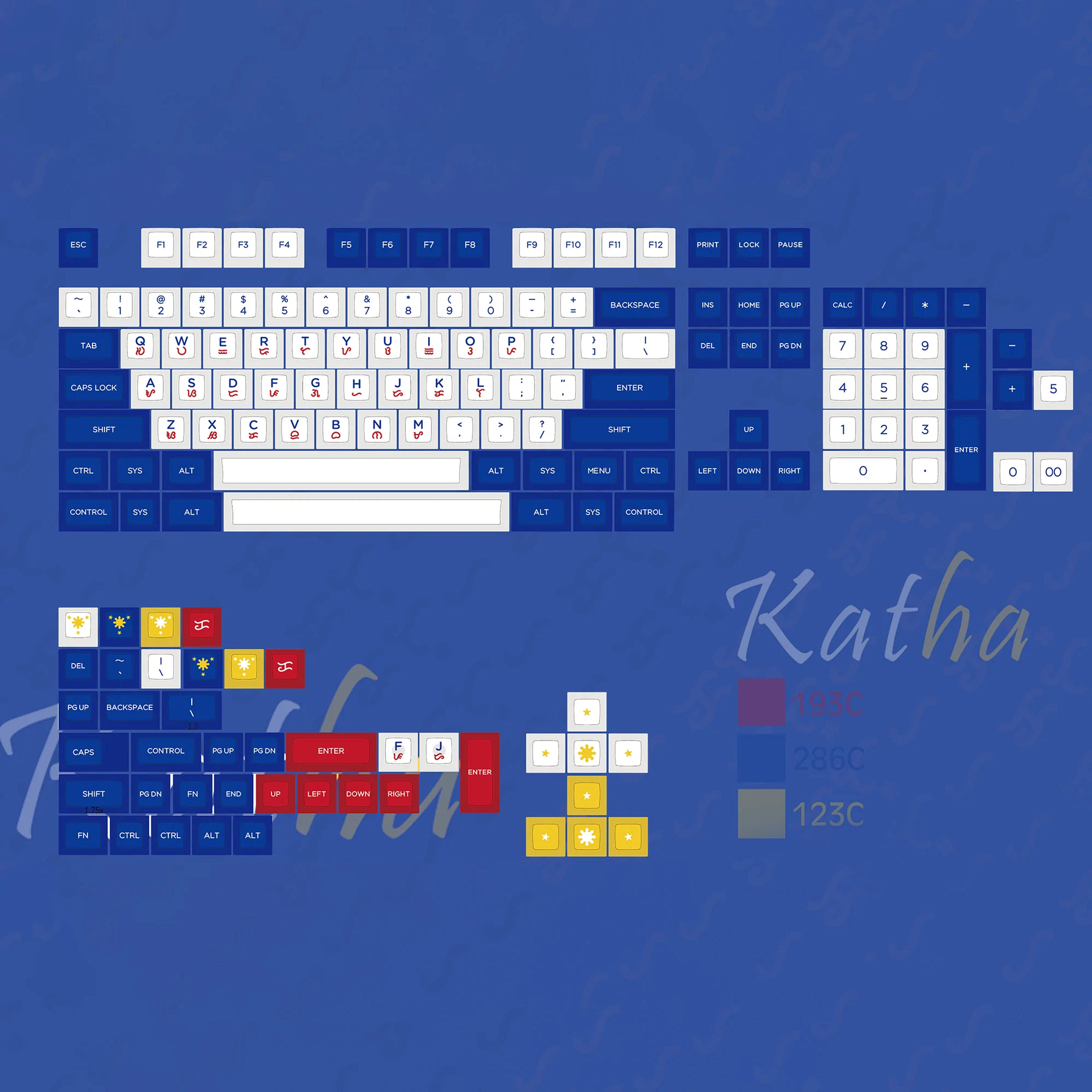 KAT KATHA Keycaps Set
