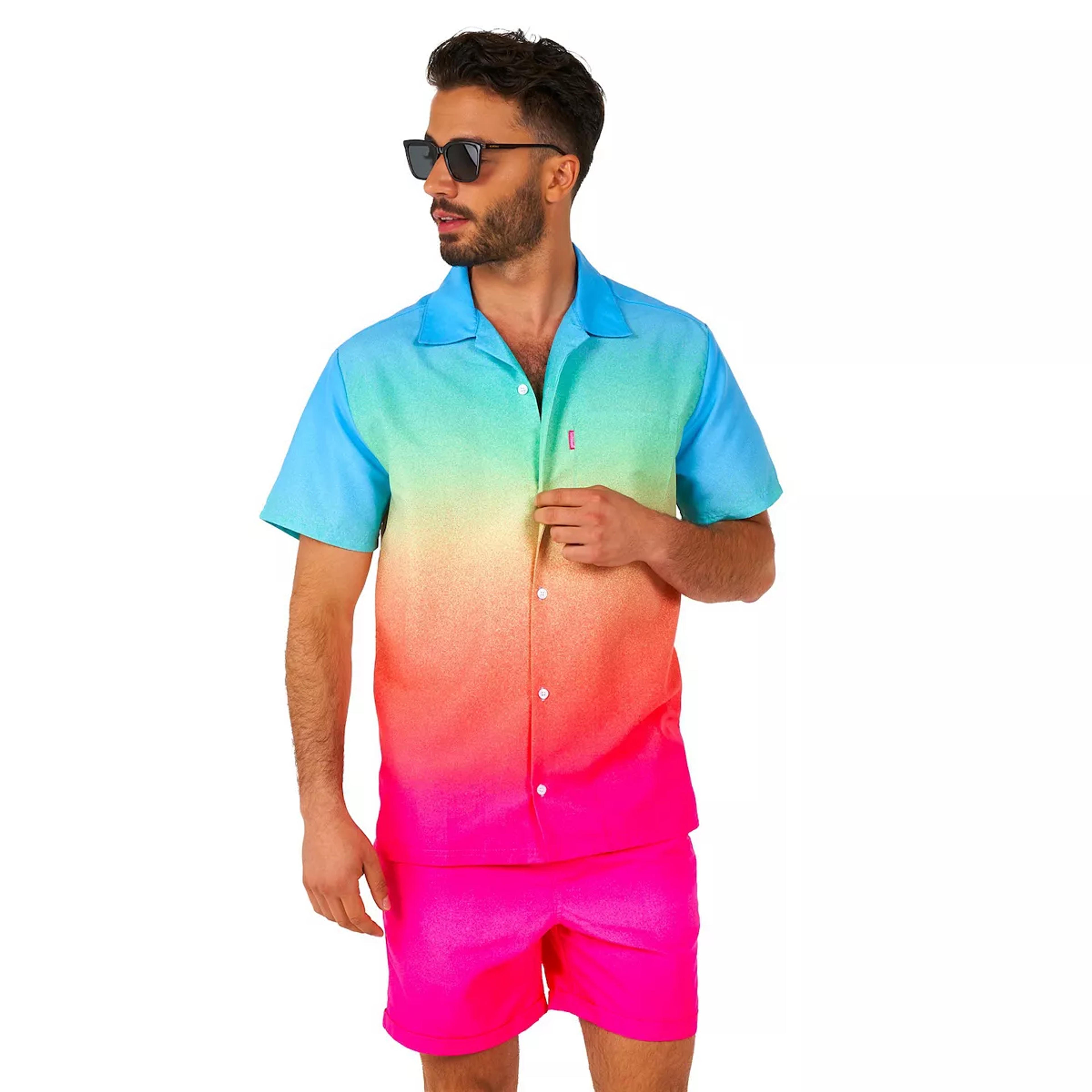 Men's OppoSuits Modern-Fit Summer Shirt & Shorts Set