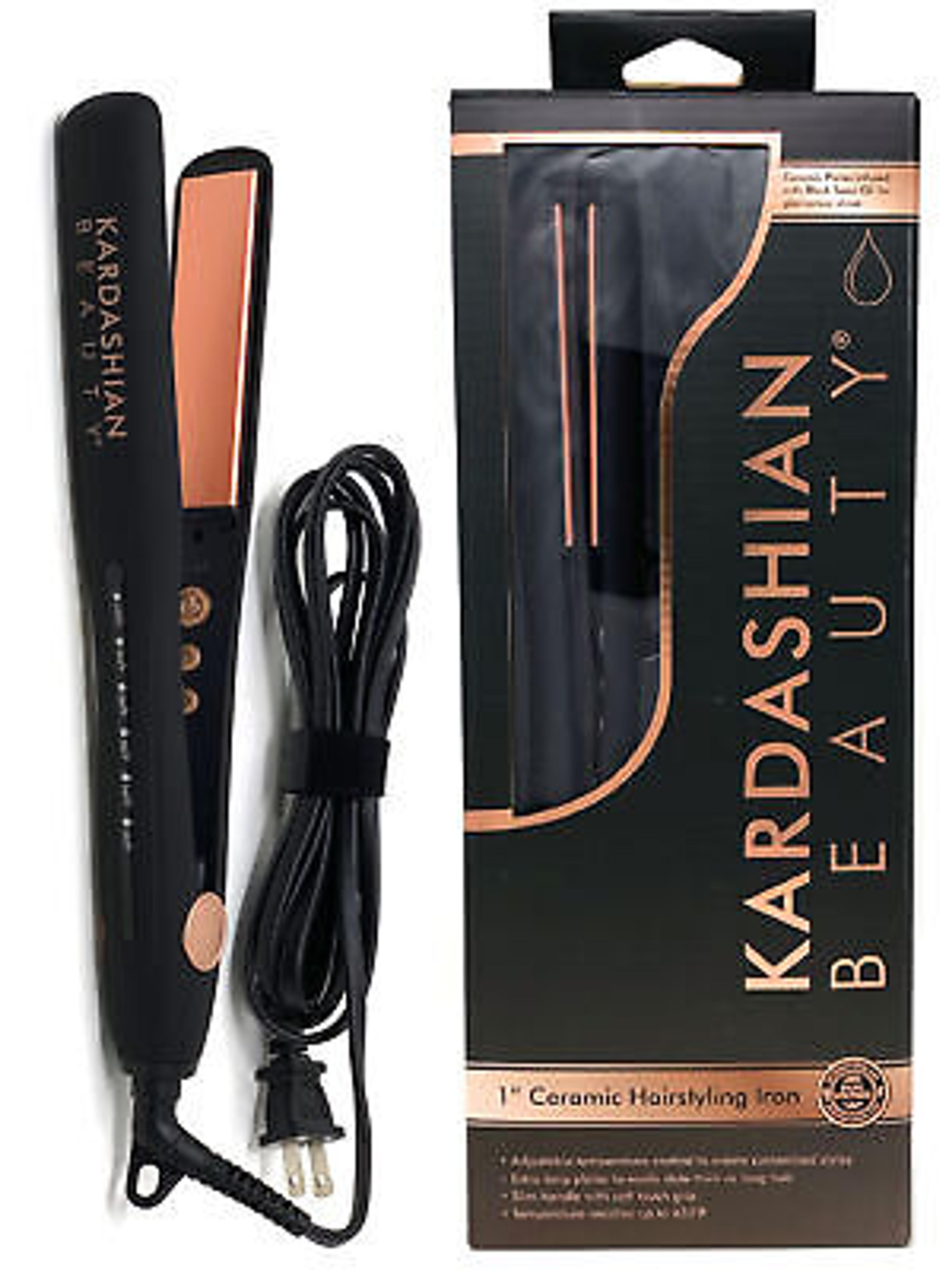 Kardashian Beauty 1" Ceramic Flat Iron - New In Box