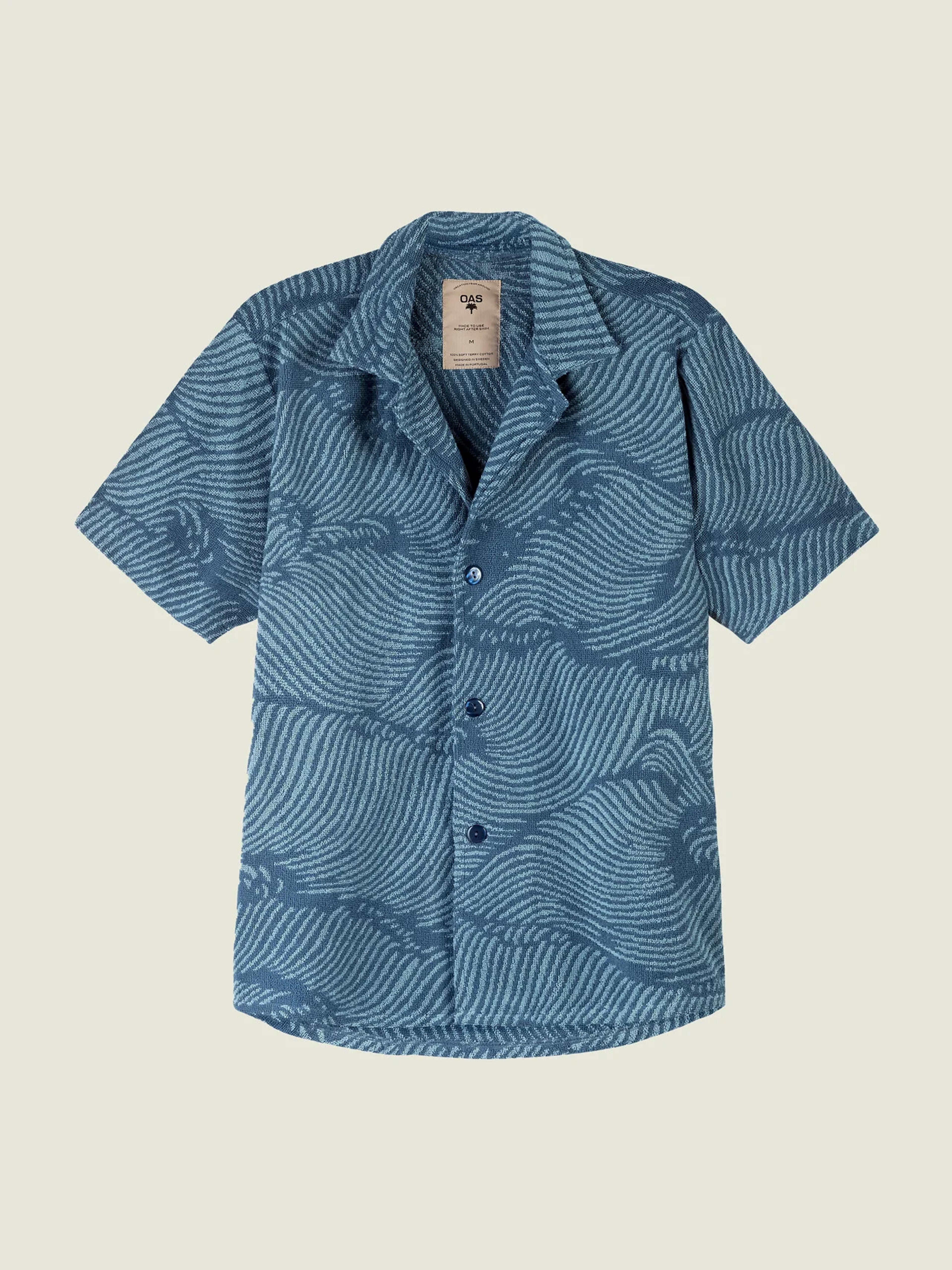 Wavy Cuba Terry Shirt | OAS