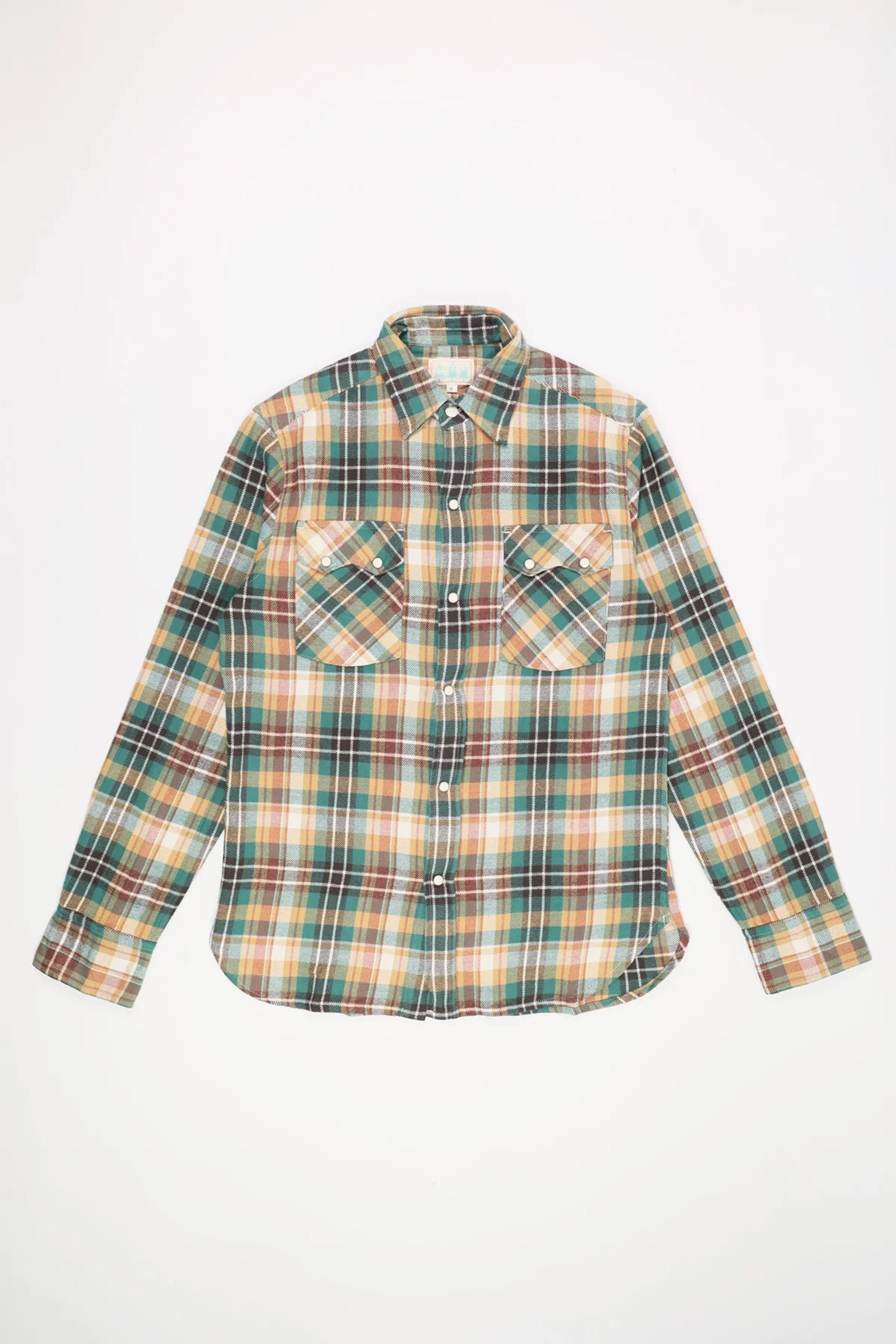 Wythe Flannel Pearlsnap Shirt | Logger Plaid | Canoe Club