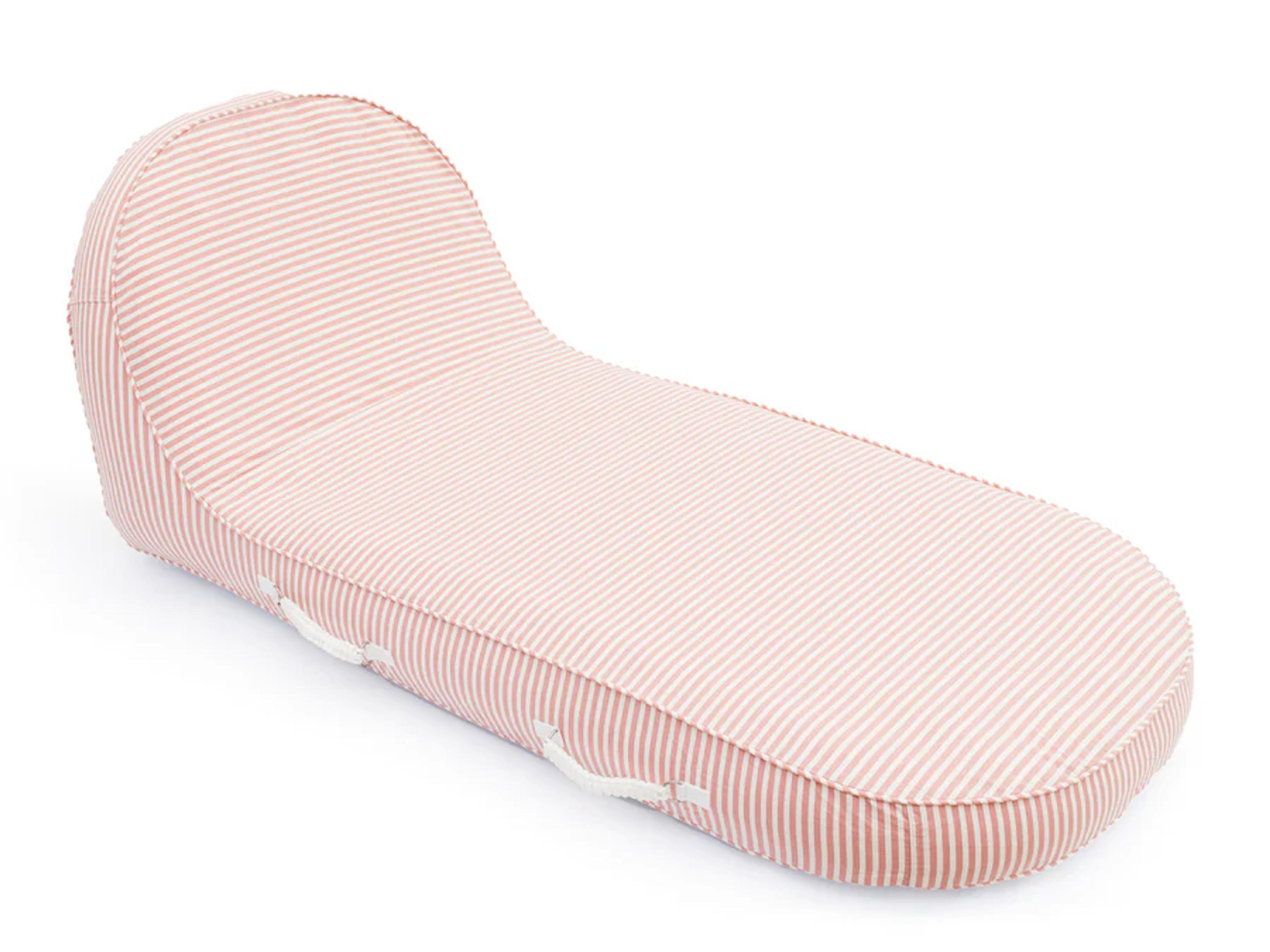 The Pool Lounger - Lauren's Pink Stripe | Business & Pleasure Co