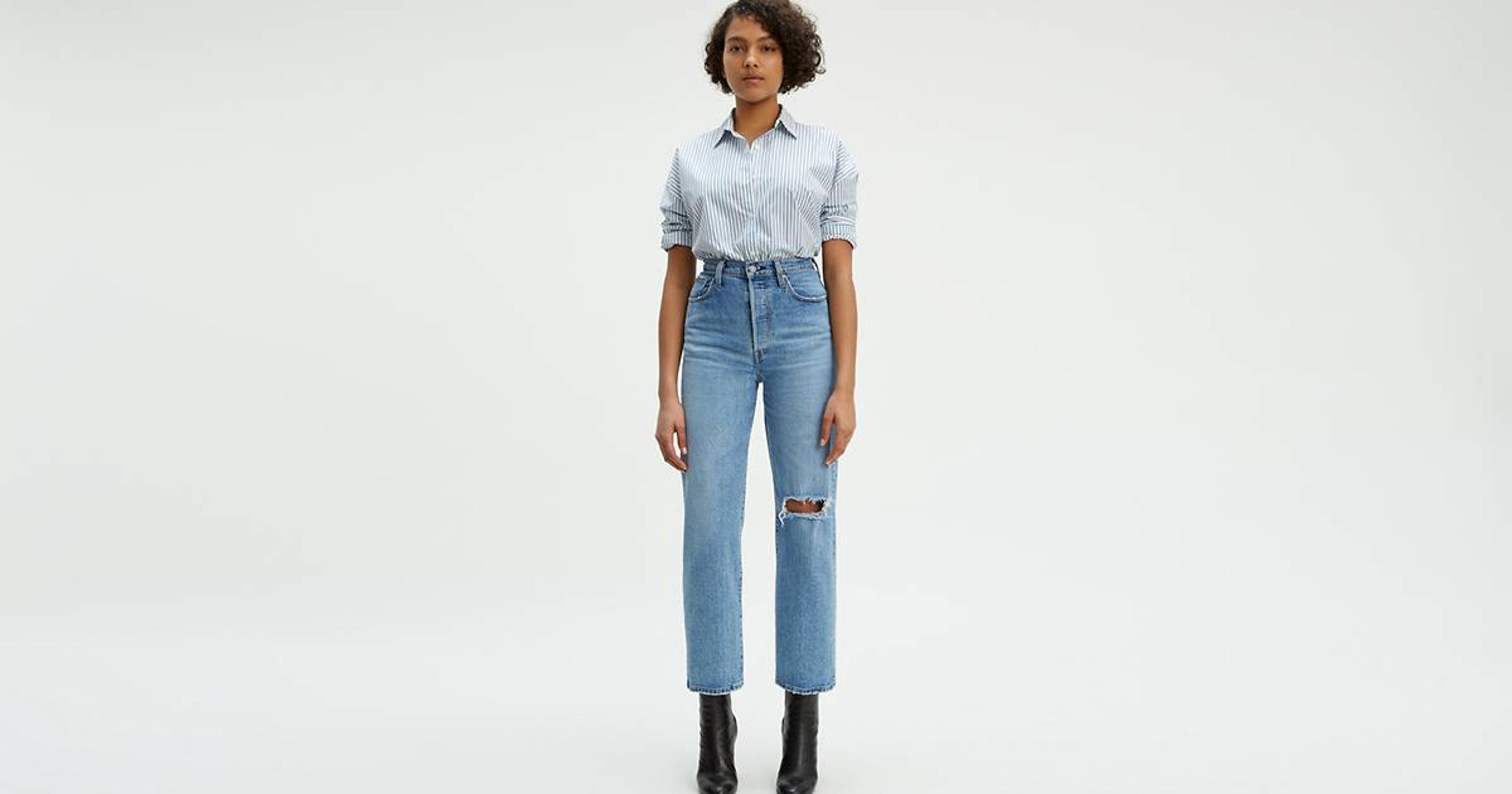 Ribcage Straight Ankle Women's Jeans - Medium Wash | Levi's® US