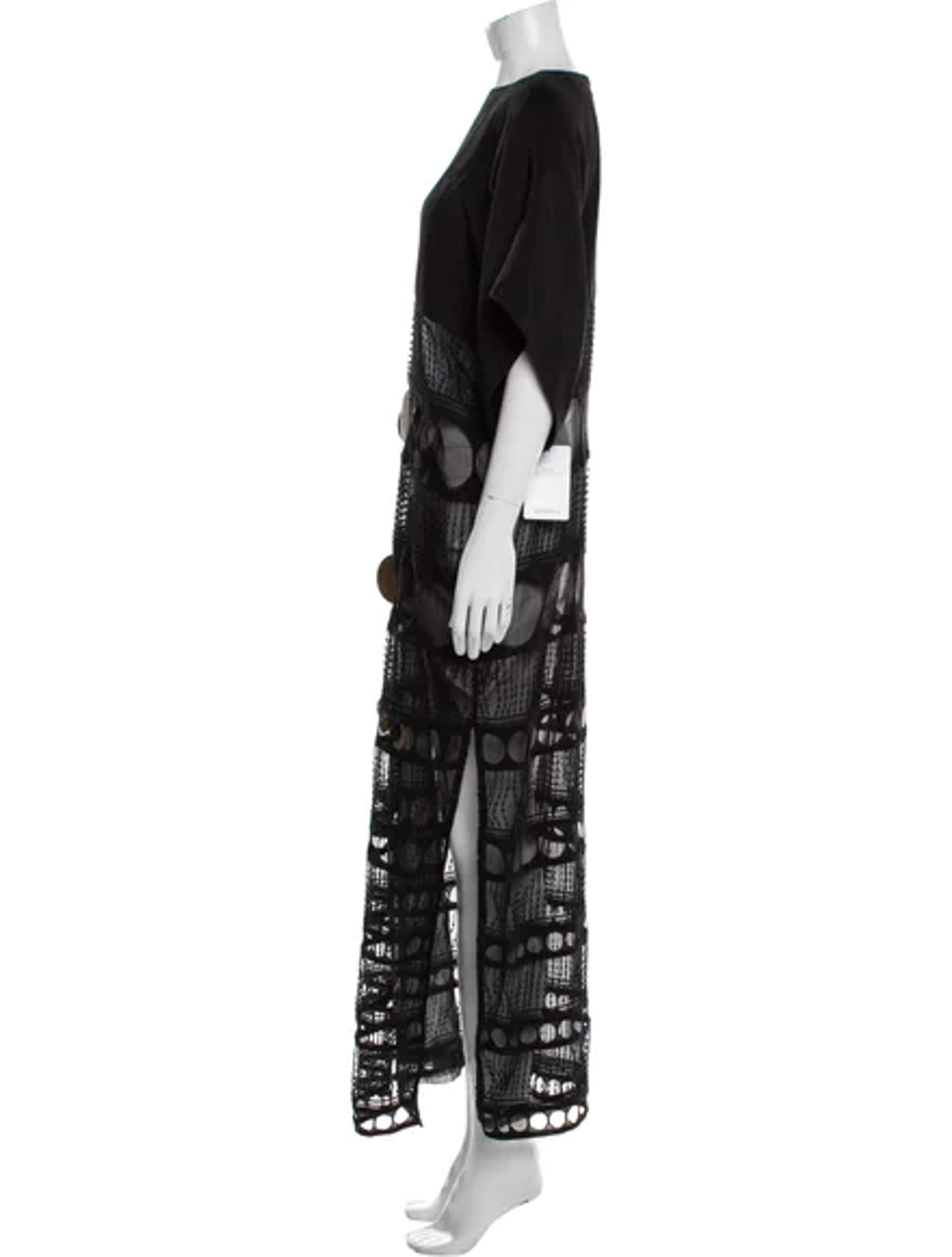 Loewe Paula's Ibiza Crew Neck Long Dress w/ Tags - Black Dresses, Clothing - LOEPI20187 | The RealReal