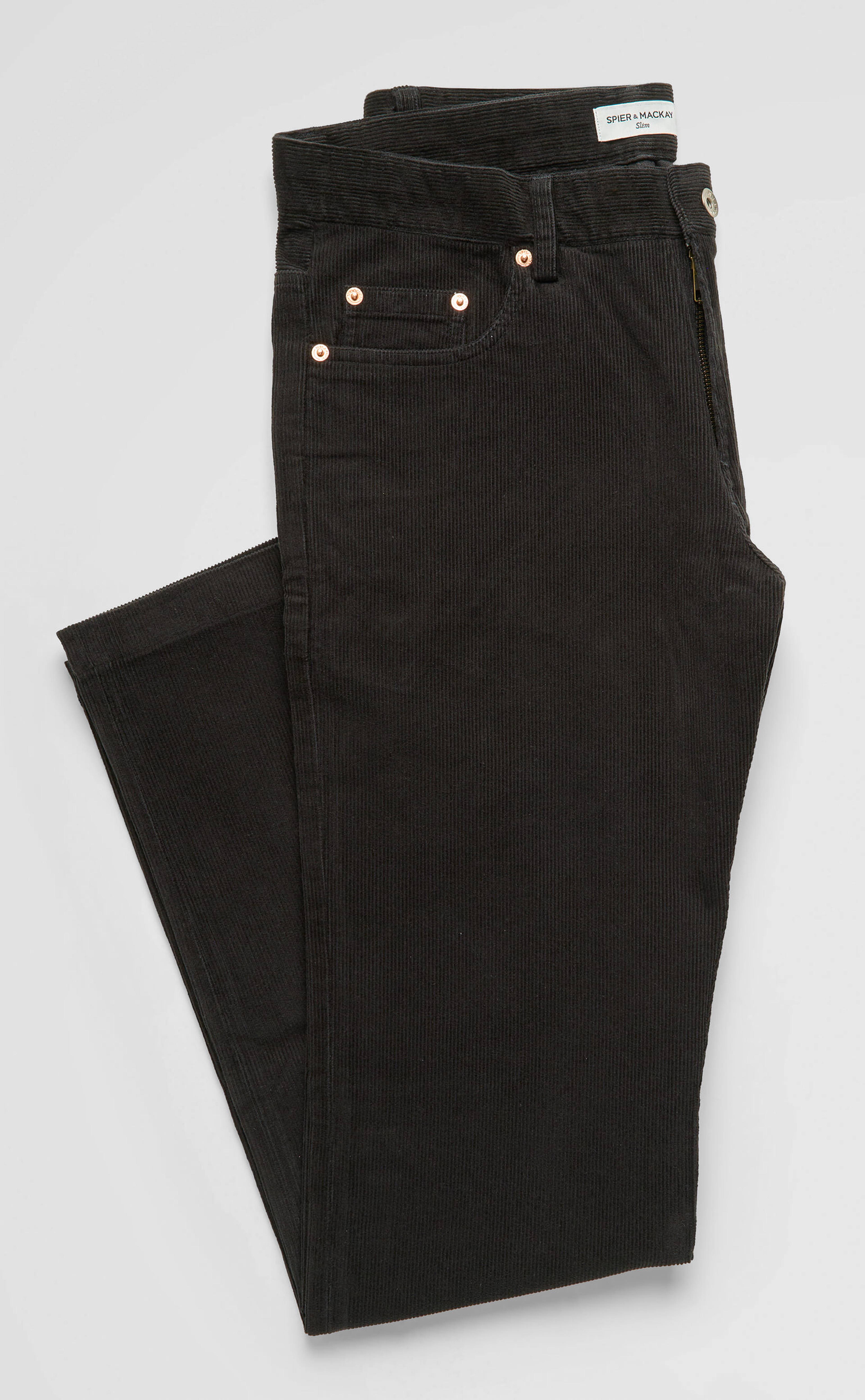 Slate Gray Corduroy - 5 Pocket Pant | SPIER & MACKAY