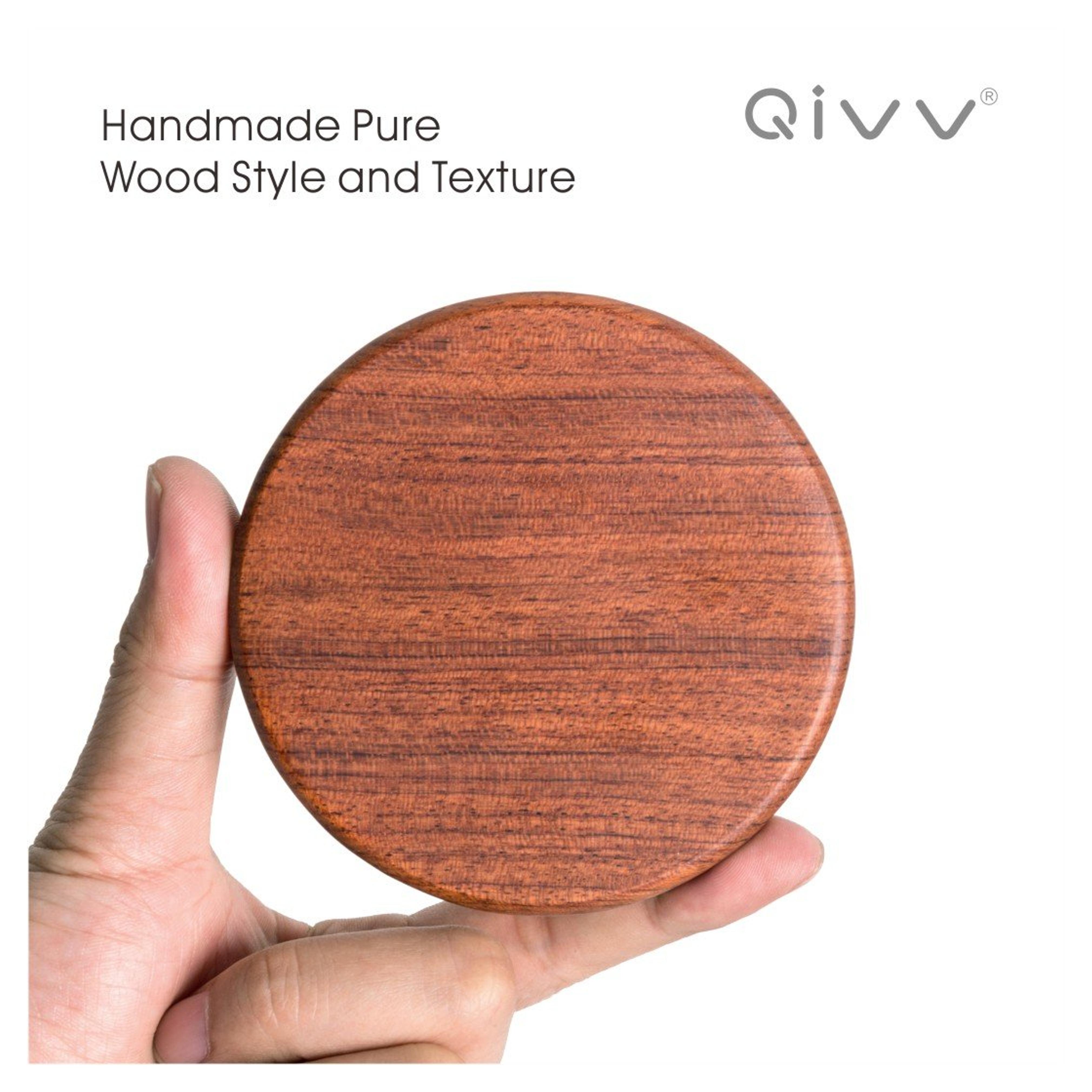 Wood Wireless Charger by QIVV