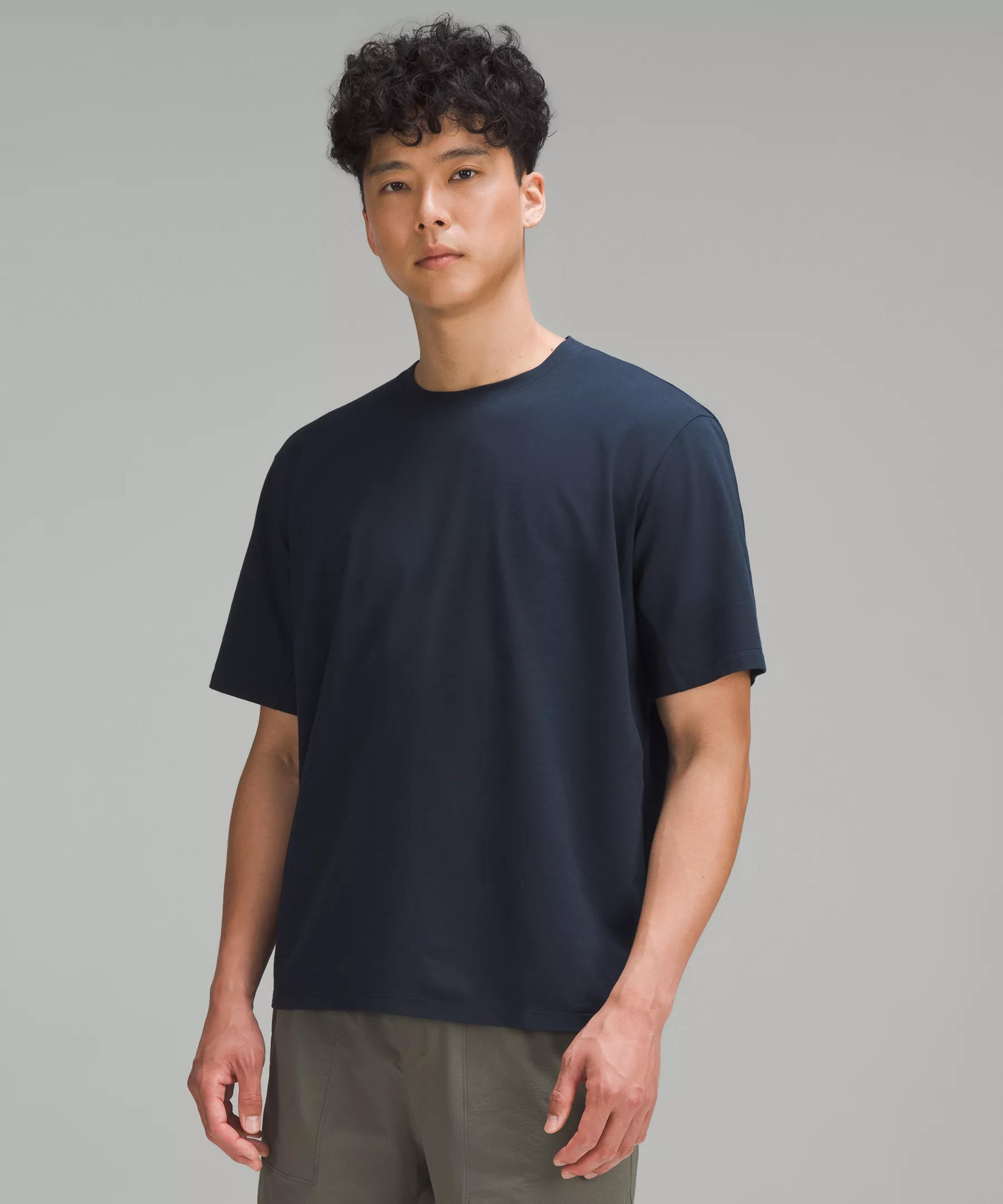 Pique Oversized-Fit T-Shirt | Men's Short Sleeve Shirts & Tee's | lululemon