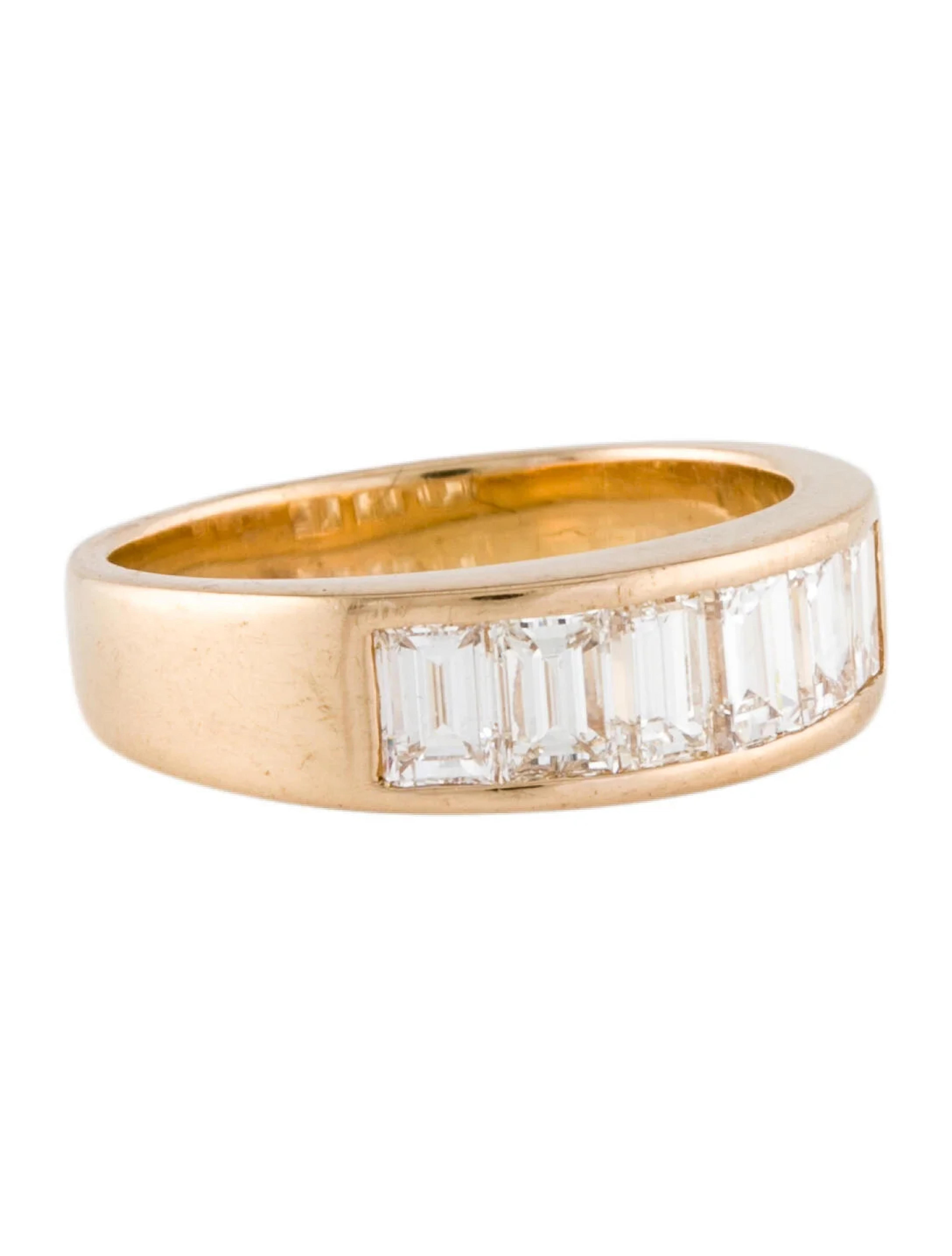 Ring 18K Diamond Band - 18K Yellow Gold Band, Rings - RRING153956 | The RealReal