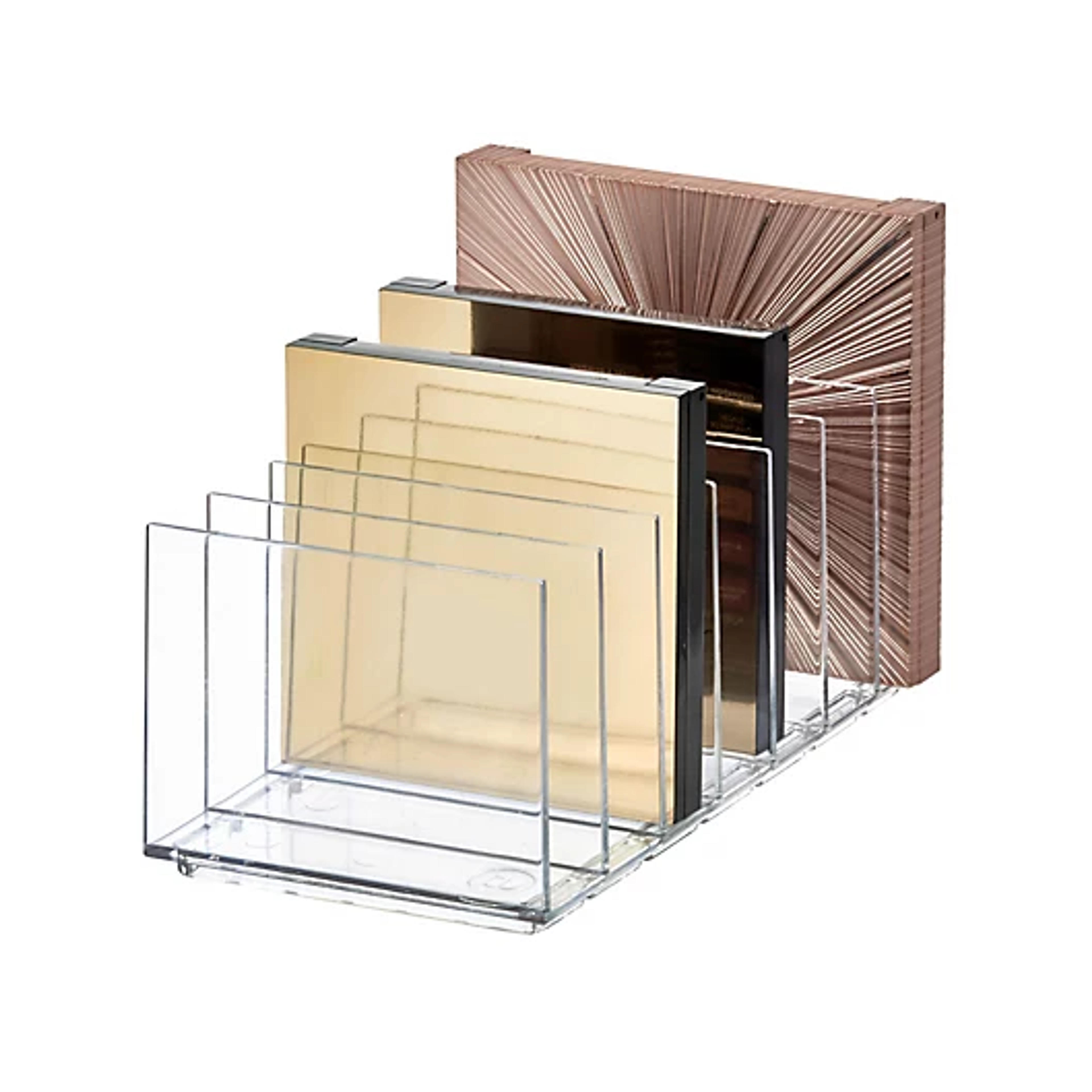 Squared Away™ 7-Slot Cosmetic Palette Organizer | Bed Bath & Beyond