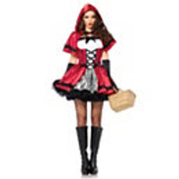 Adult Gothic Red Riding Hood Costume - Spirithalloween.com