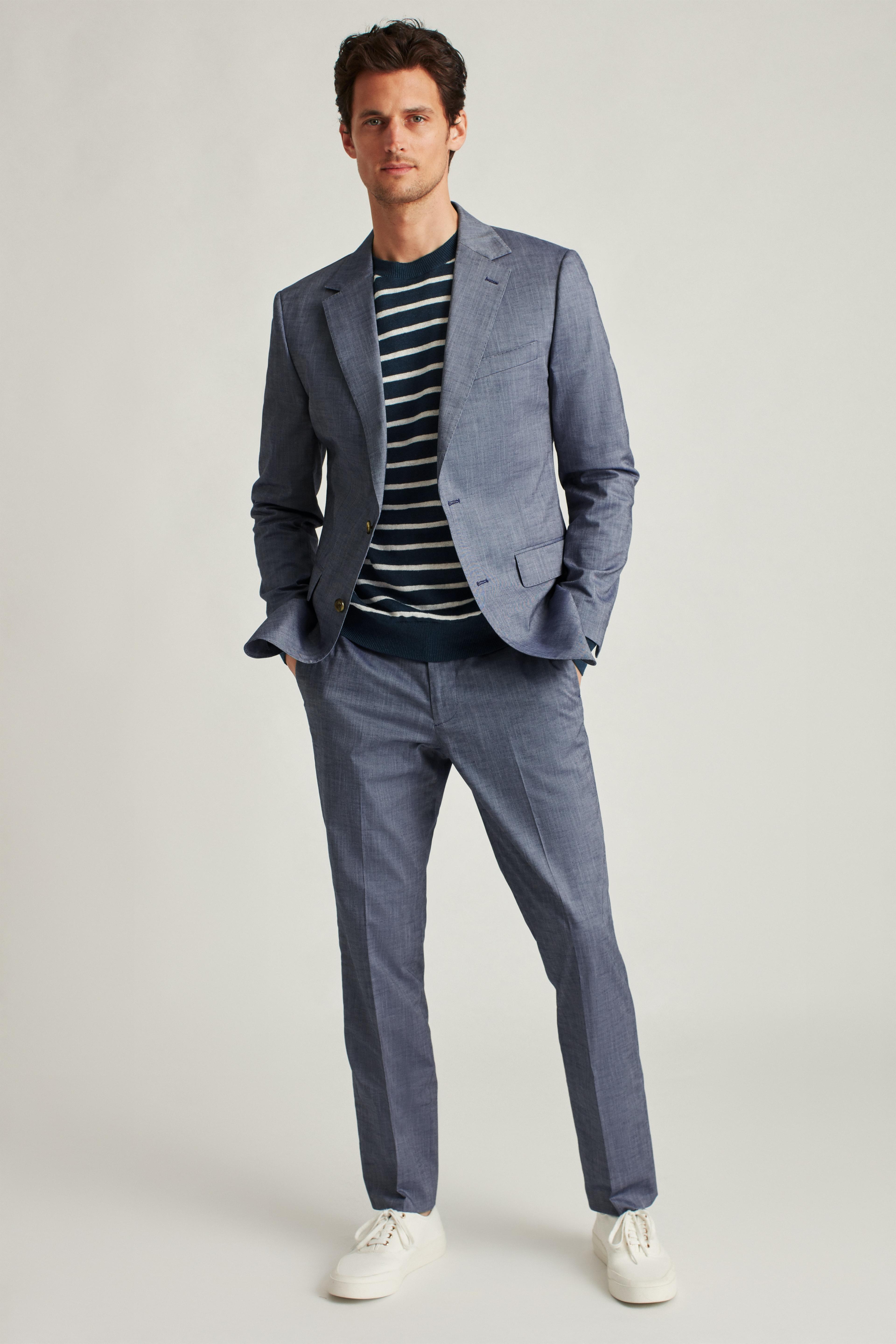 Stretch Chambray Suit Jacket | Bonobos