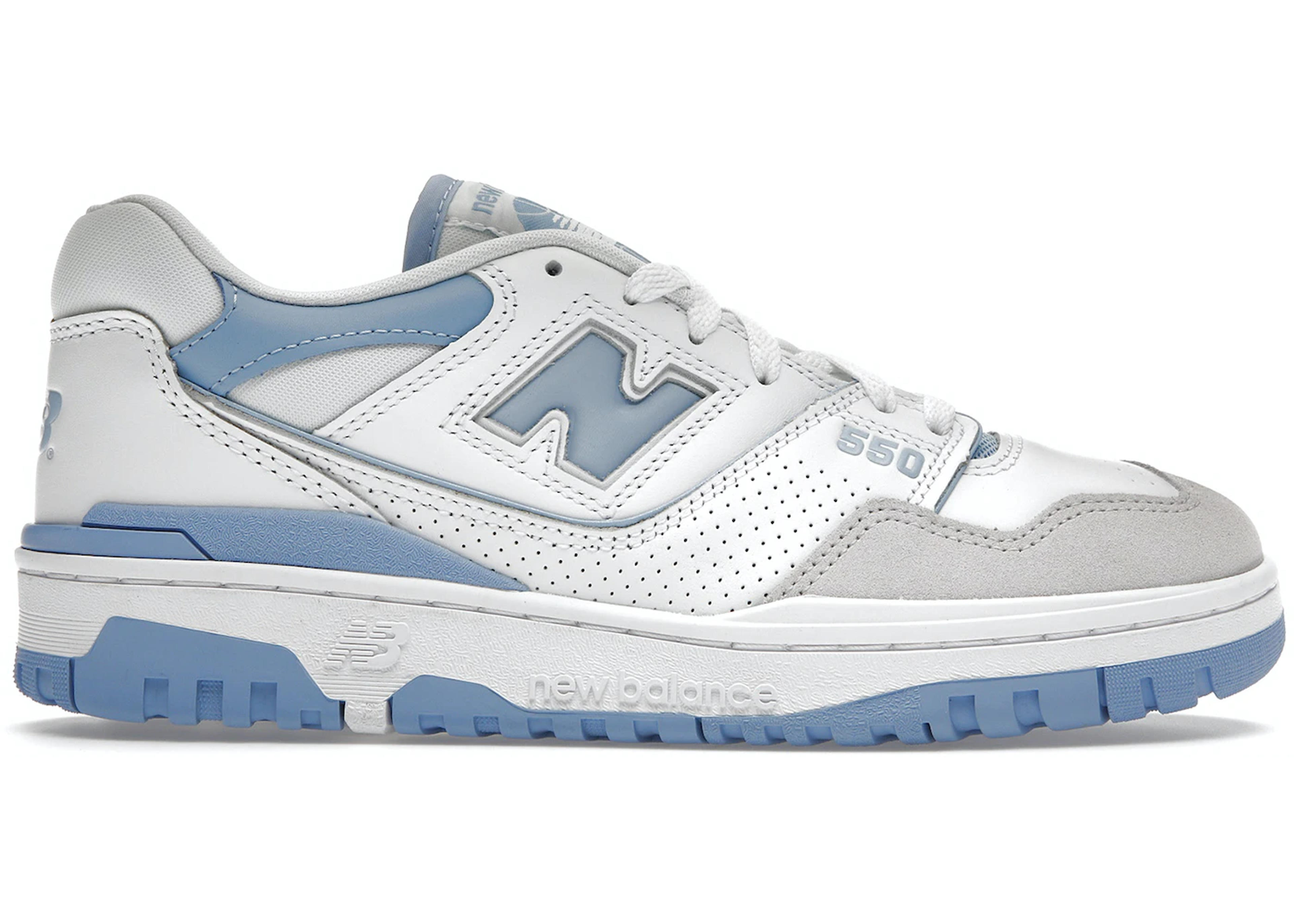 New Balance 550 White Blue Haze Rain Cloud - BB550LSB - US