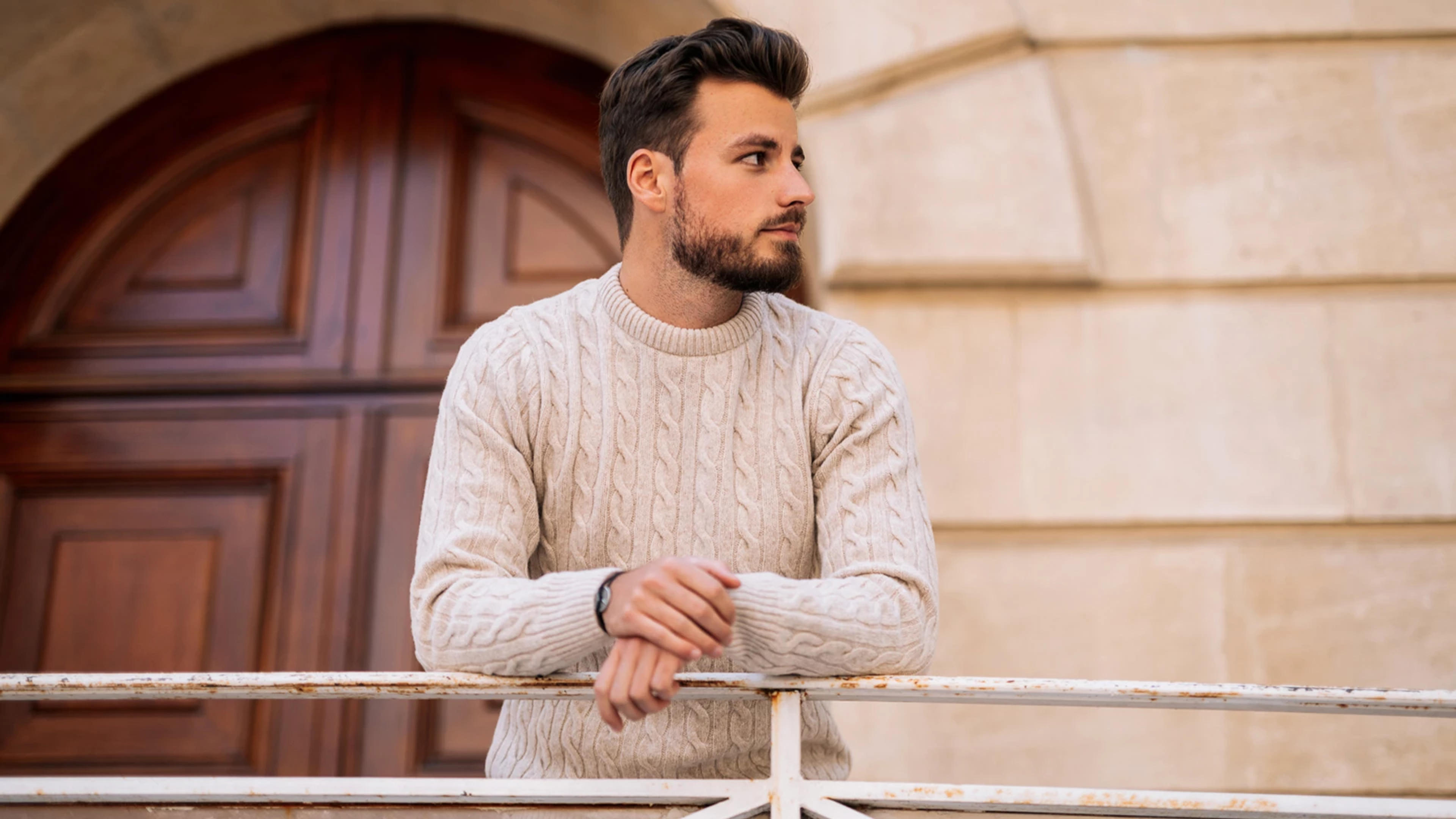 Pullover en laine d'agneau pour homme l SEAGALE