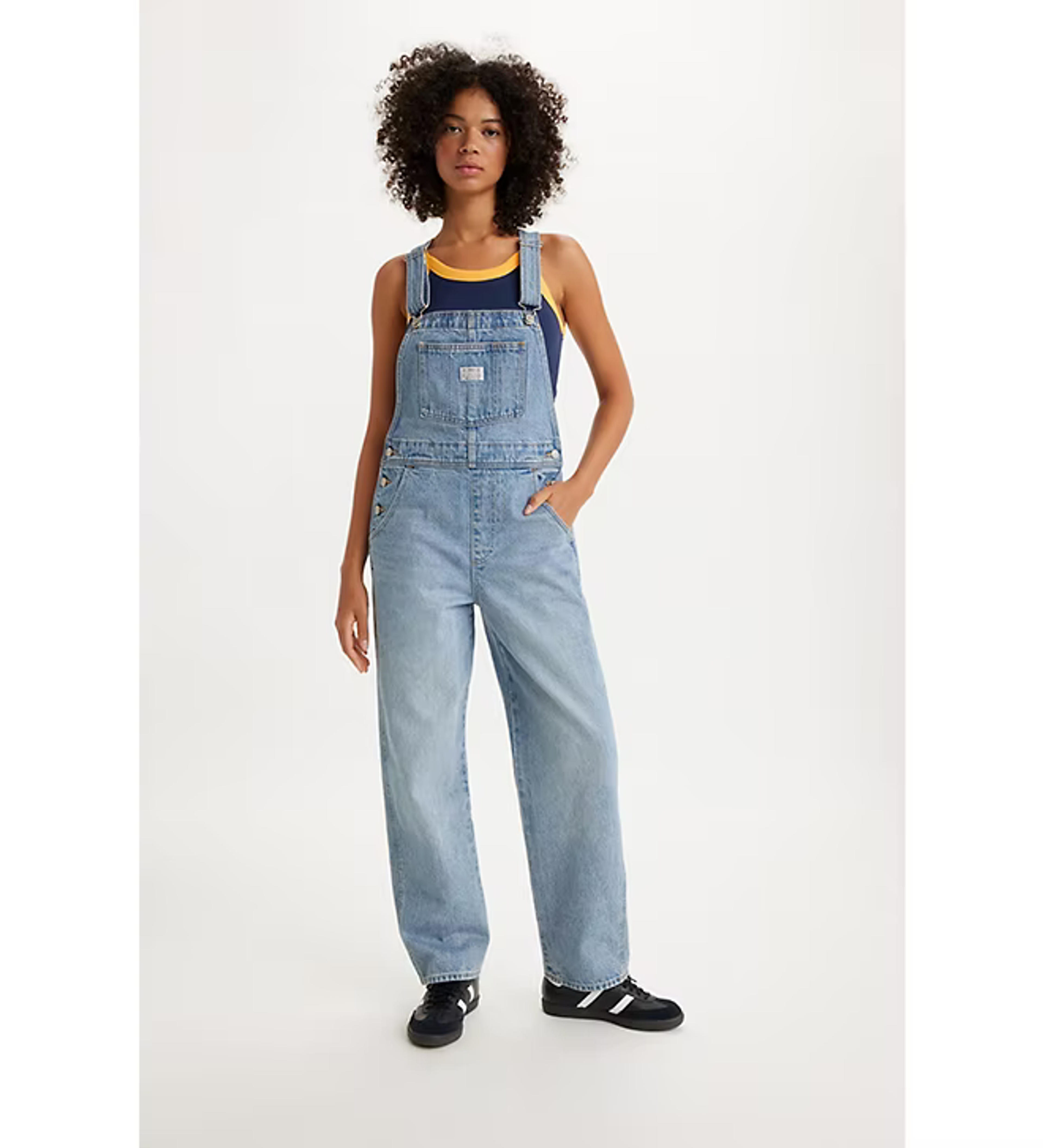 Vintage Women's Overalls - Light Wash | Levi's® US